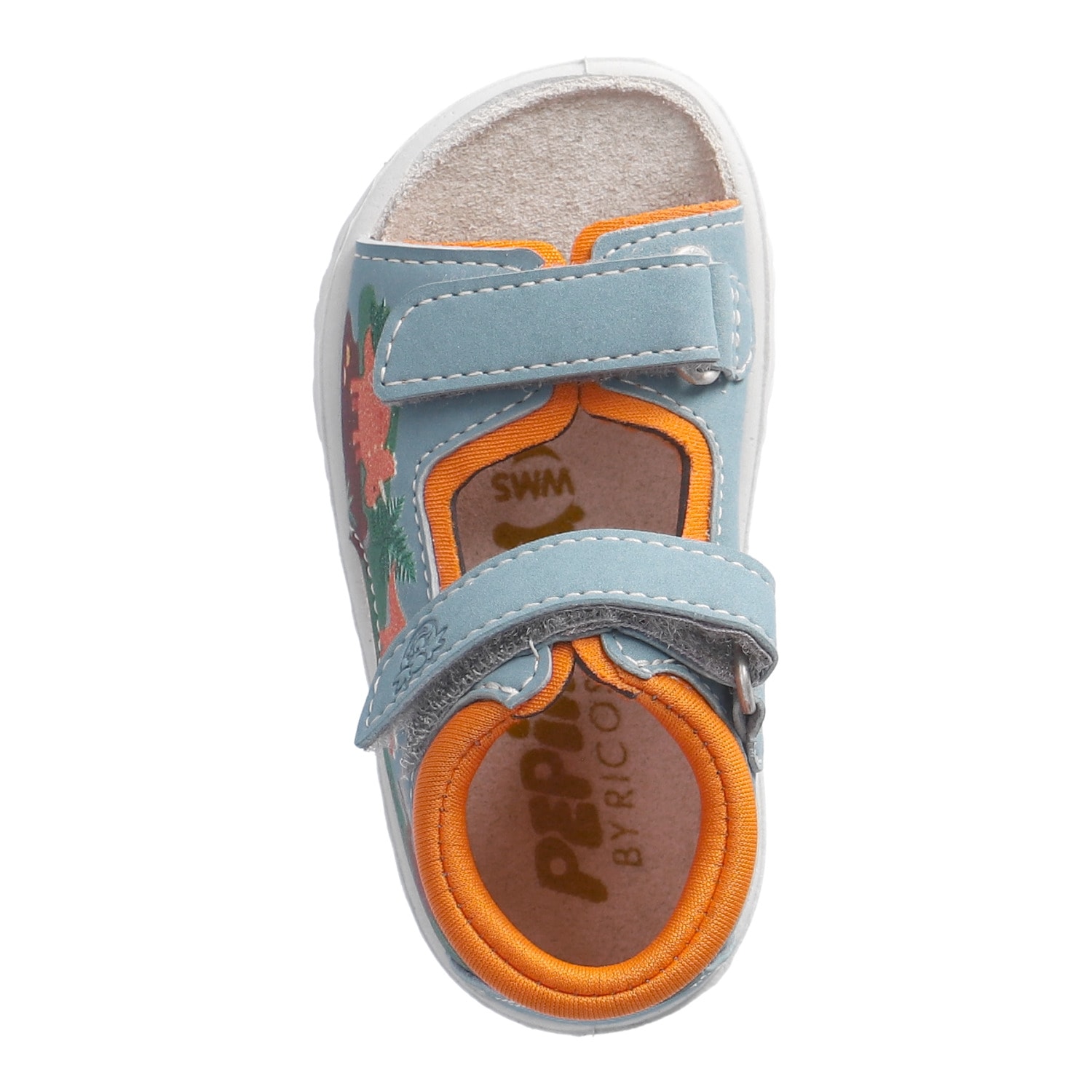 PEPINO by RICOSTA Lauflernschuh »Tilo WMS: mittel«  Babyschuh mit Motiv, Größenschablone zum Download