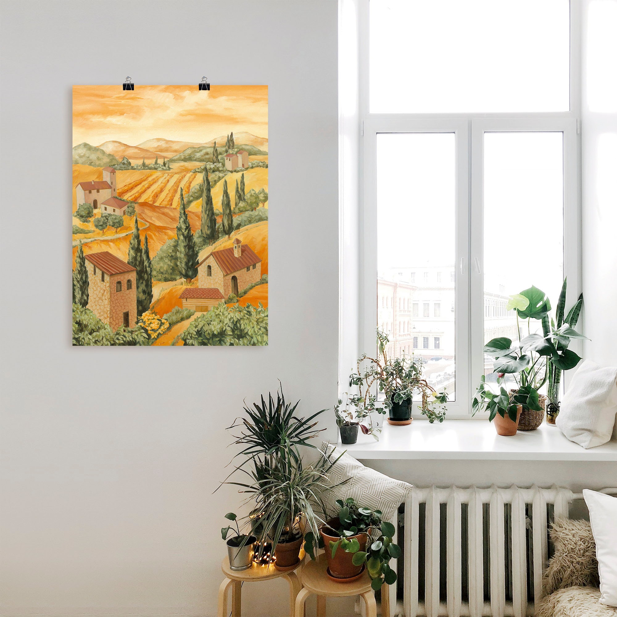 Artland Wandbild »Italien Toscana«, oder Europa, in als Alubild, Größen Leinwandbild, kaufen Wandaufkleber St.), (1 online versch. Poster