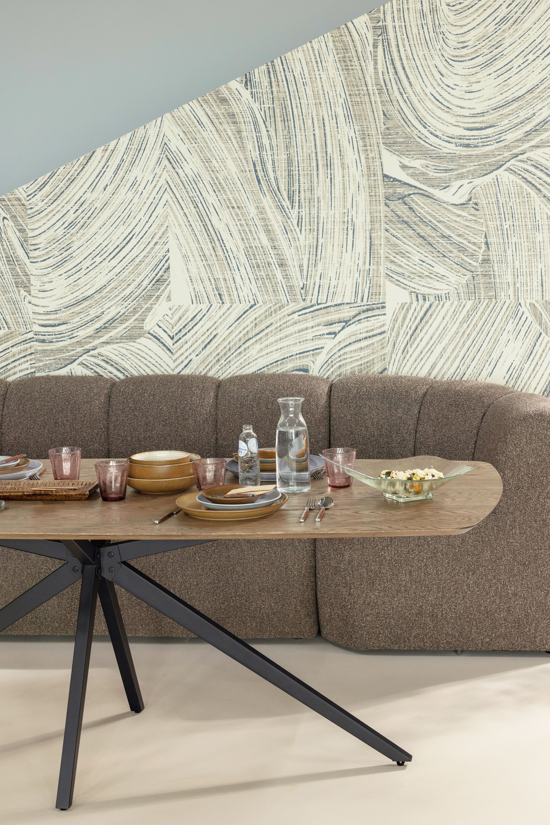 WOOOD Küchensofa »Mojo mit Bezug und Rückenlehne, B 164 x T 73 x H 83 cm« Maximale Verschleißfestigkeit, Tragkraft 150 kg, kombinierbar