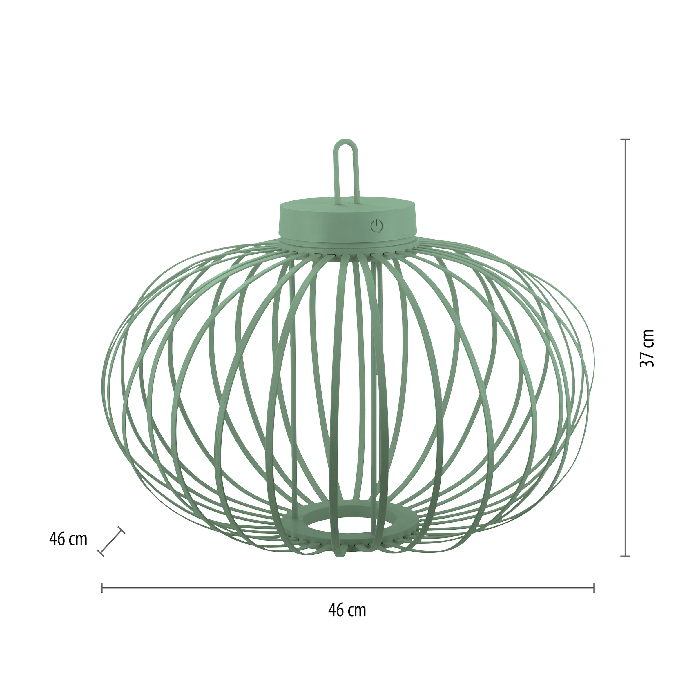 JUST LIGHT Pendelleuchte »AKUBA«, 1 flammig, Leuchtmittel LED-Modul | LED fest integriert, Akkuleuchte