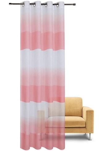 Gerster Vorhang »Kelly«, (1 St.), HxB: 235x140, Moderner Ösenschal gestreift kaufen