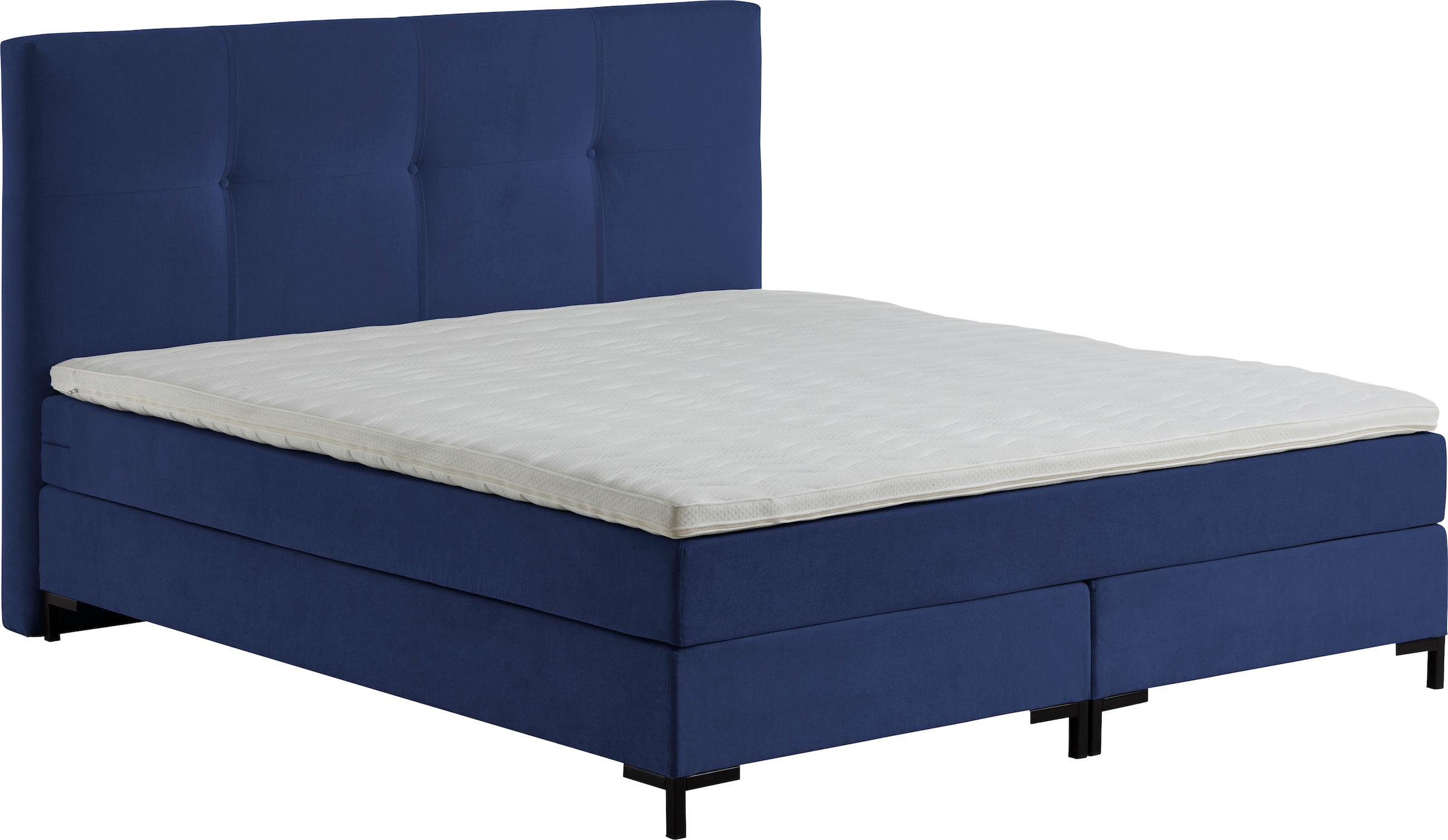 ATLANTIC home collection Boxspringbett »Romy«, Taschen-Federkernmatratze, inkl. Topper