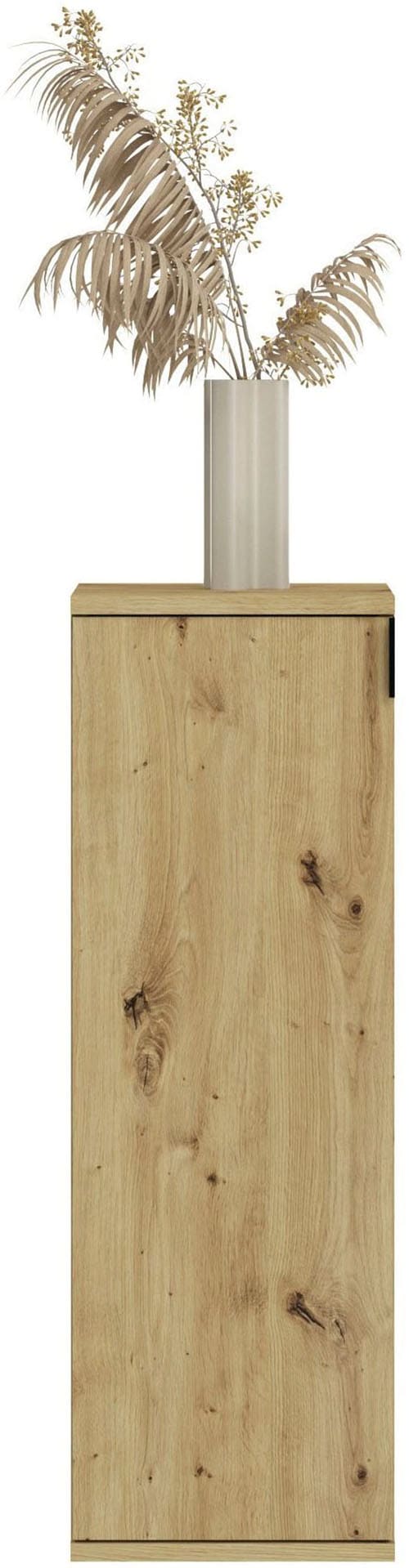 INOSIGN Kommode »Trondheim, Breite 30 cm, 1 Tür, 3 Einlegeböden, 4 Fächer«, Türanschlag wechselbar, Garderobenkommode, Schuhschrank, Schuhkommode