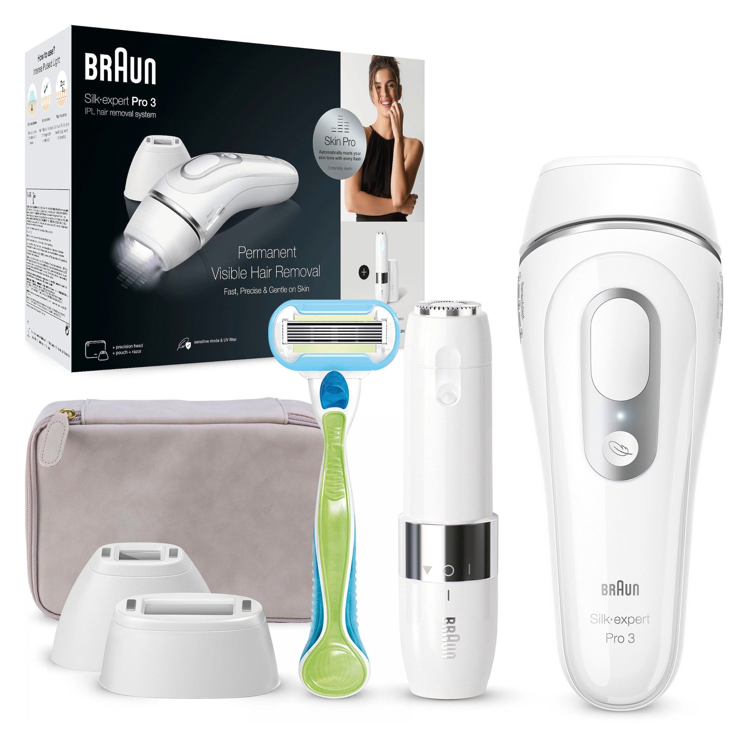 Braun IPL-Haarentferner 3 300.000 Skin Pro »Silk-Expert Lichtimpulse, online PL3139«, kaufen Lichtimpulse Pro-Technologie, 300.000
