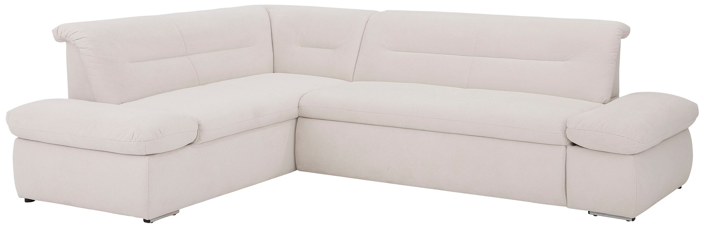 INOSIGN Ecksofa »Avesa L-Form«, Wahlweise mit Arm- und Bettfunktion, B/T/H: 275/211/80 cm