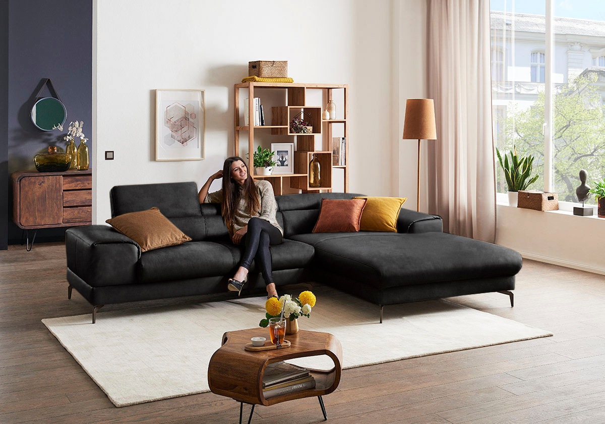 W.SCHILLIG Ecksofa »piedroo, Designsofa mit tollem Sitzkomfort, elegant und günstig online kaufen