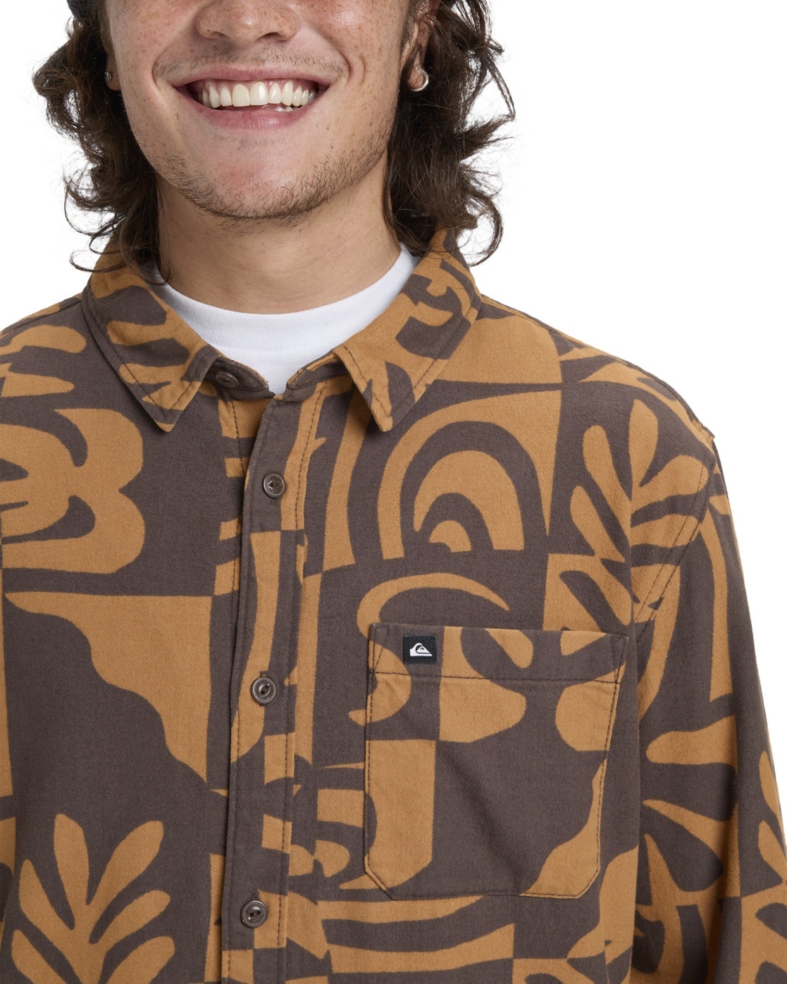 Quiksilver Langarmhemd »Motherfly Printed«