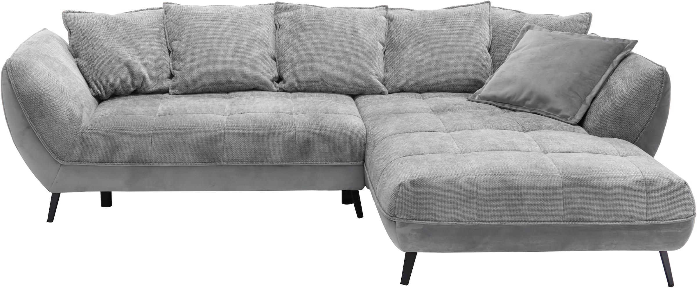 exxpo - sofa fashion Ecksofa »Midway mit einfacher Easy-Lift-Bettfunktion, günstig online kaufen