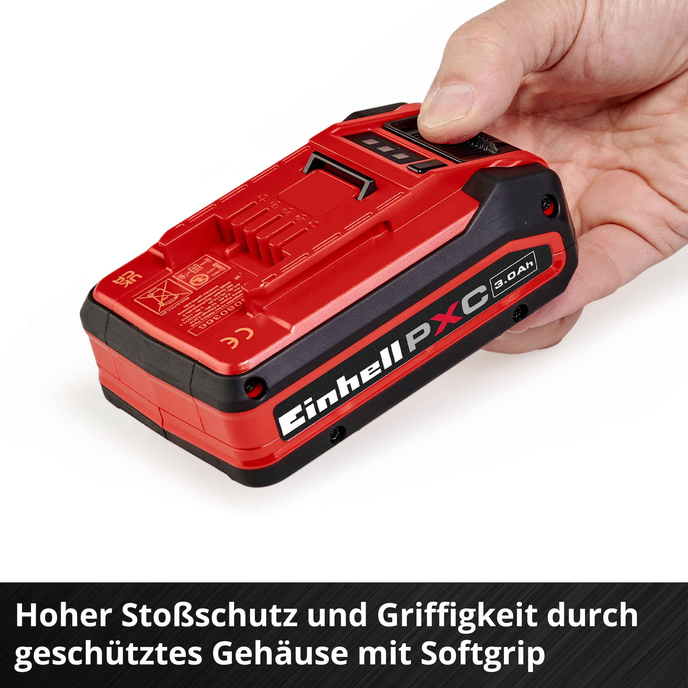 Einhell Akku »18V 3Ah PXC Plus Twinpack« 18 V, 3 Ah, universell verwendbar für alle Power X-Change Geräte