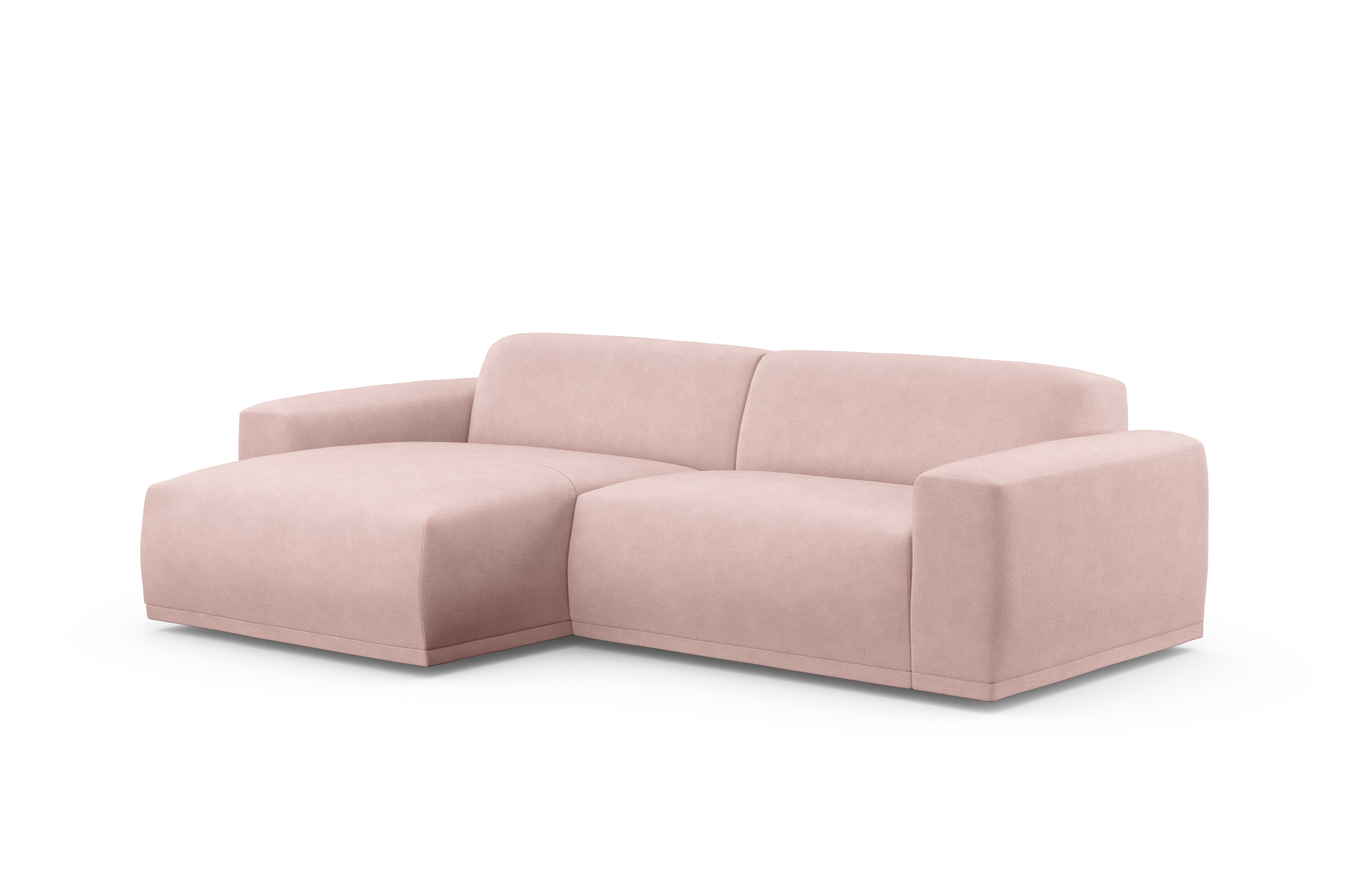 TRENDMANUFAKTUR Ecksofa »Braga, mit hochwertigem Kaltschaum, L-Form , in Cord erhältlich« modernes Sofa, Couch mit hohem Sitzkomfort, 255/72/160 cm (B/H/T)
