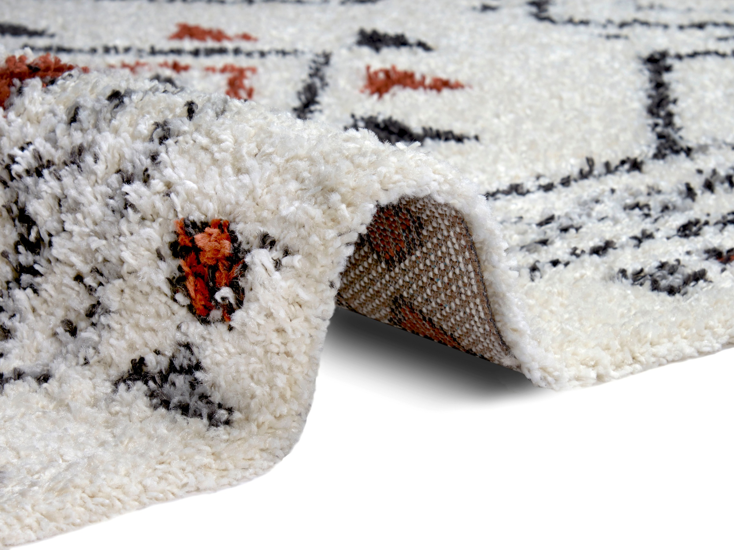 HANSE Home Hochflor-Teppich »Hurley«, rechteckig, 33 mm Höhe, Ethno Look, Boho Design,weich durch Microfaser,Robust,Pflegeleicht