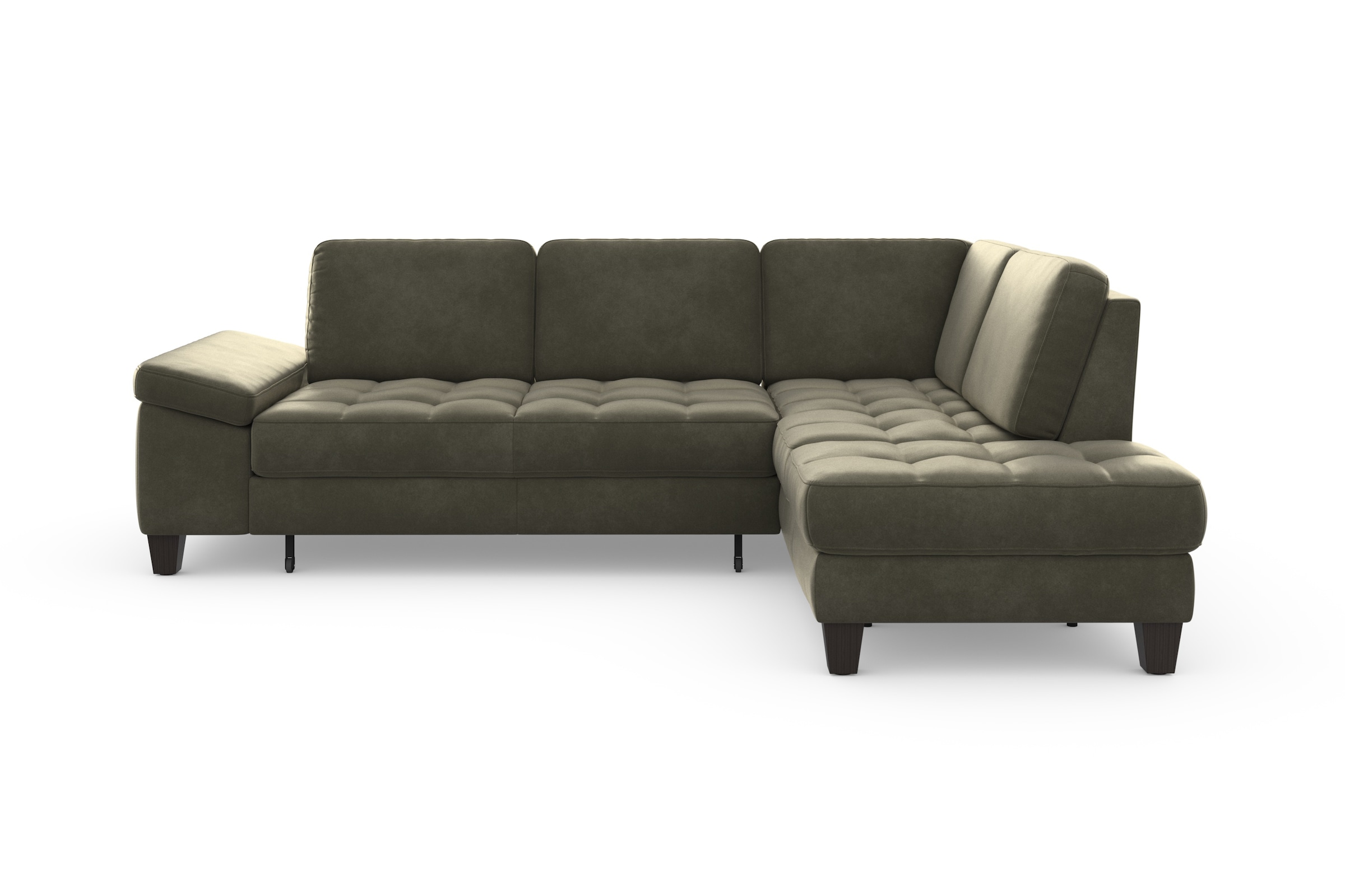 sit&more Ecksofa »Westham L-Form«, mit Ottomane, mit oder ohne Bettfunktion, Bettkasten, Verstellung