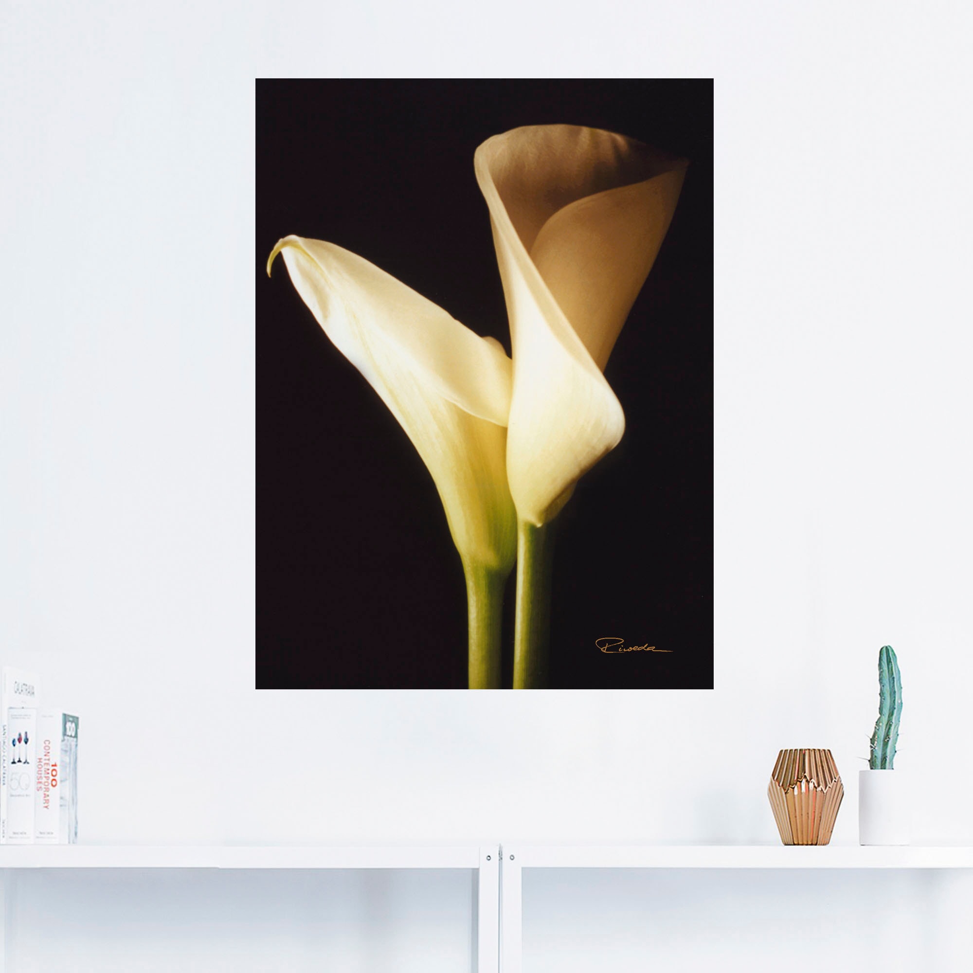 Artland Wandfolie »Wunderschöne Zantedeschien I«, Blumen, (1 St.), selbstklebend