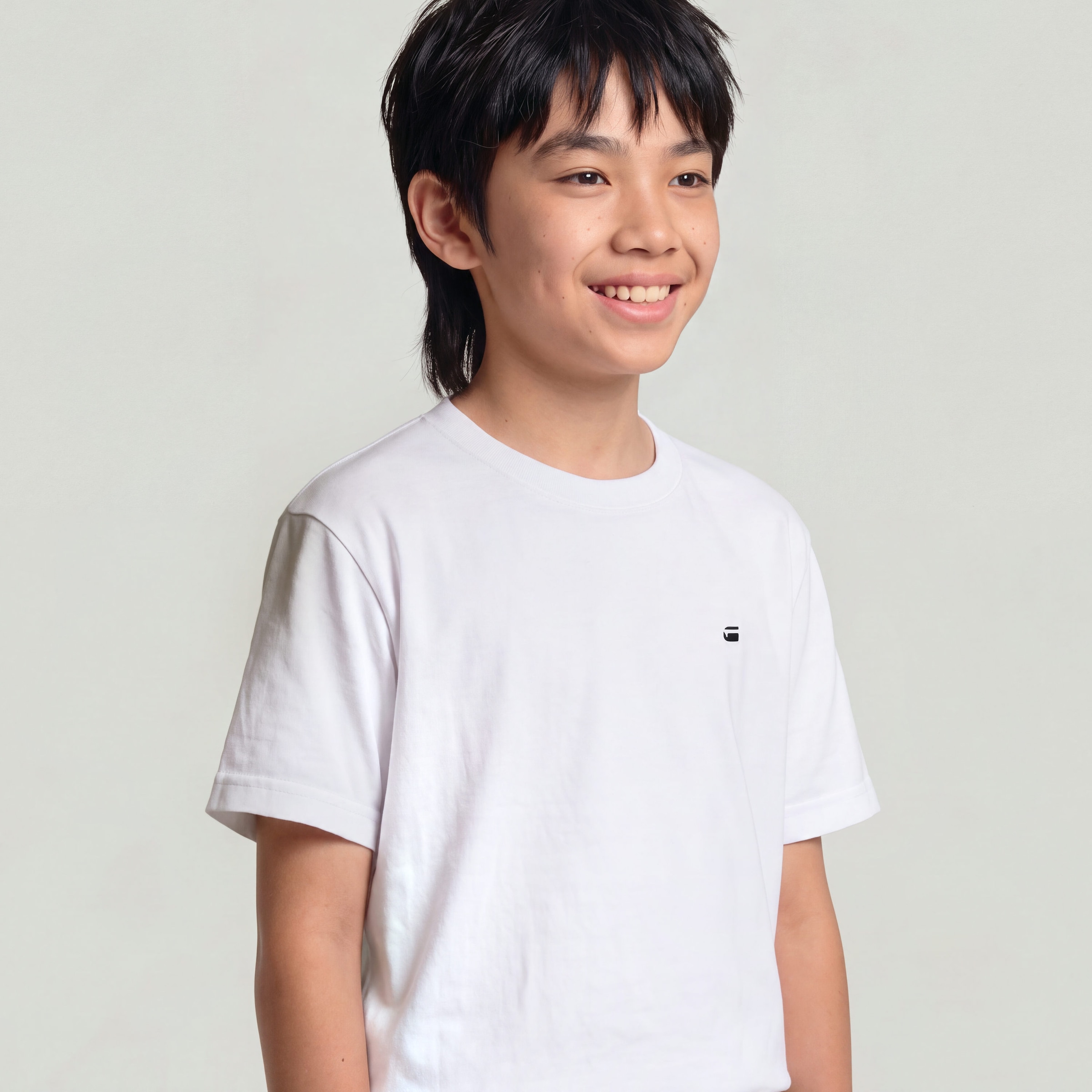 G-STAR T-Shirt »KIDS, T-Shirt ss regular 2PK« Packung, 2 mit kleinem Logoprint, Baumwolle
