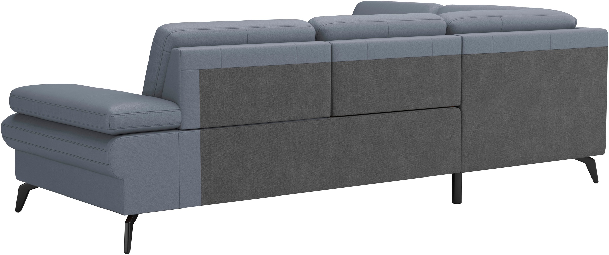 sit&more Ecksofa »Morris L-Form, inkl. Sitztiefenverstellung«, wahlweise mit Armteilverstellung, Bettfunktion & Bettkasten