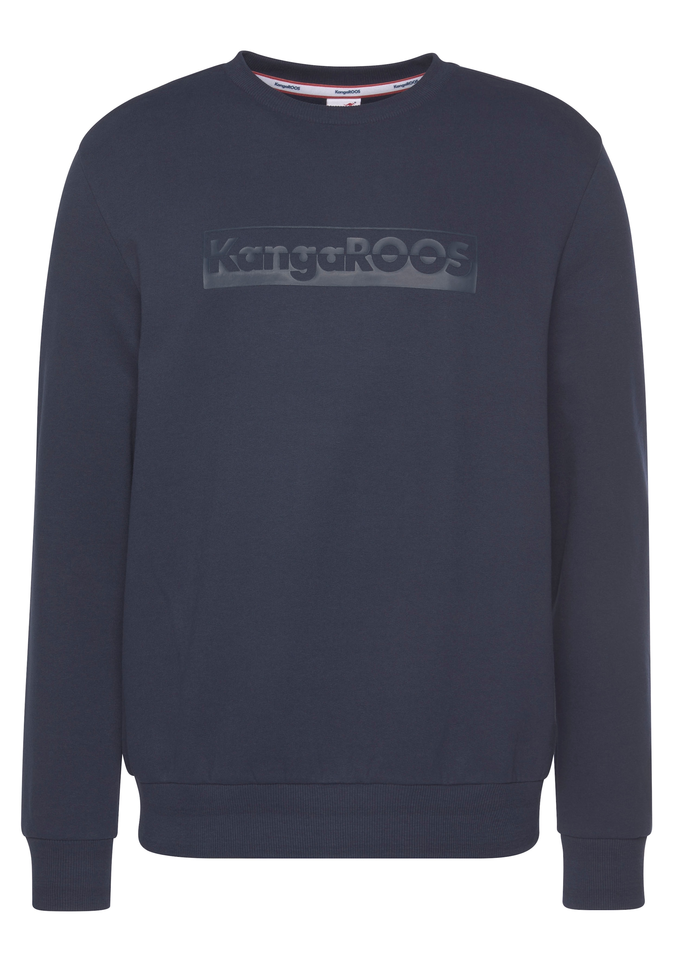 KangaROOS Sweatshirt, großem Logofrontprint mit
