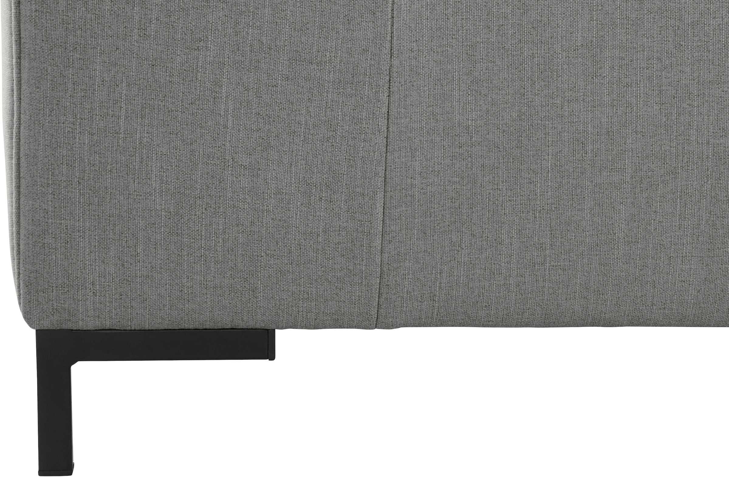 OTTO products 3-Sitzer »Grazzo«, hochwertige Stoffe aus recyceltem Material, Steppung im Sitzbereich