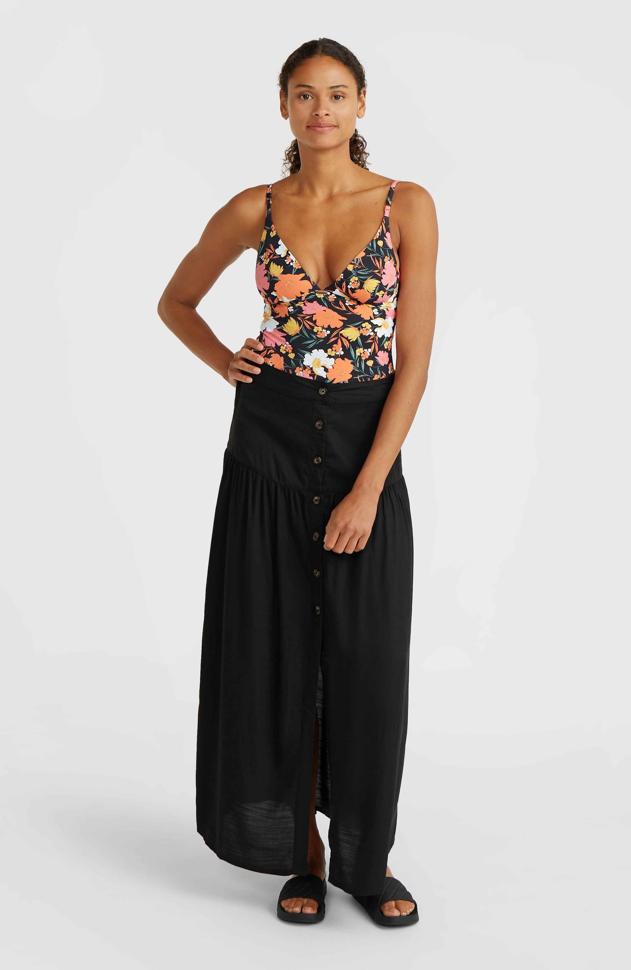 O'Neill Maxirock »ALOFA MAXI SKIRT«, mit Knöpfen