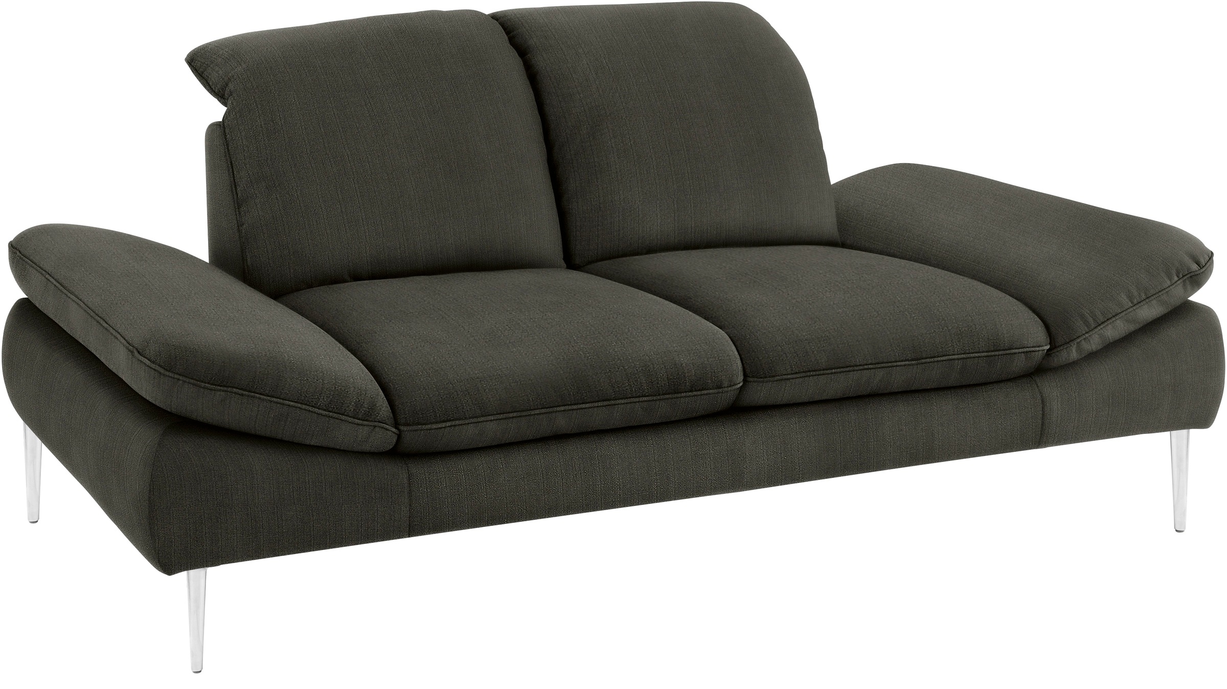 W.SCHILLIG 2,5-Sitzer »enjoy&MORE«, mit Sitztiefenverstellung, Füße Chrom glänzend, Breite 232 cm