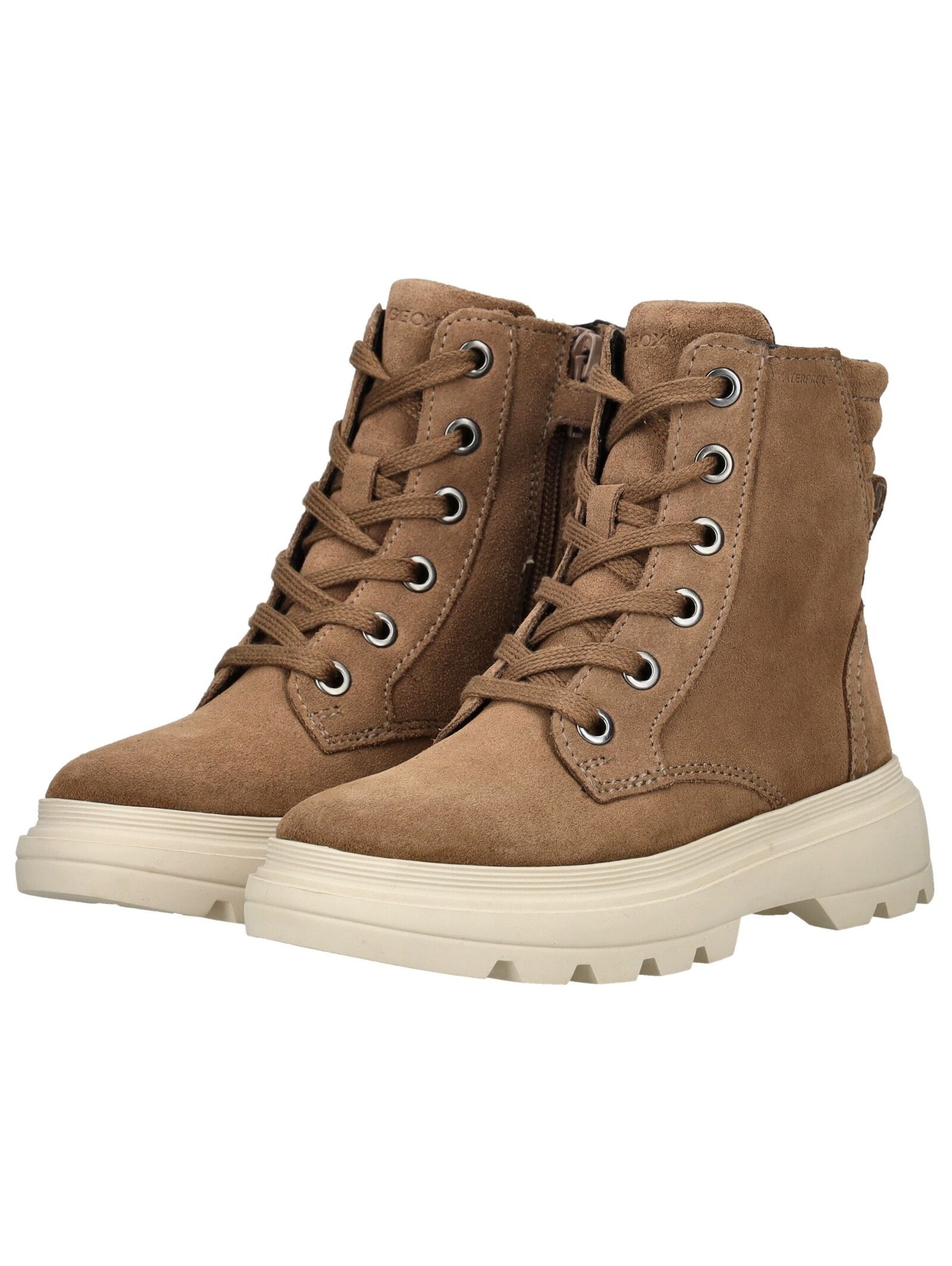 Geox Schnürstiefelette »Geox Stiefelette Veloursleder«