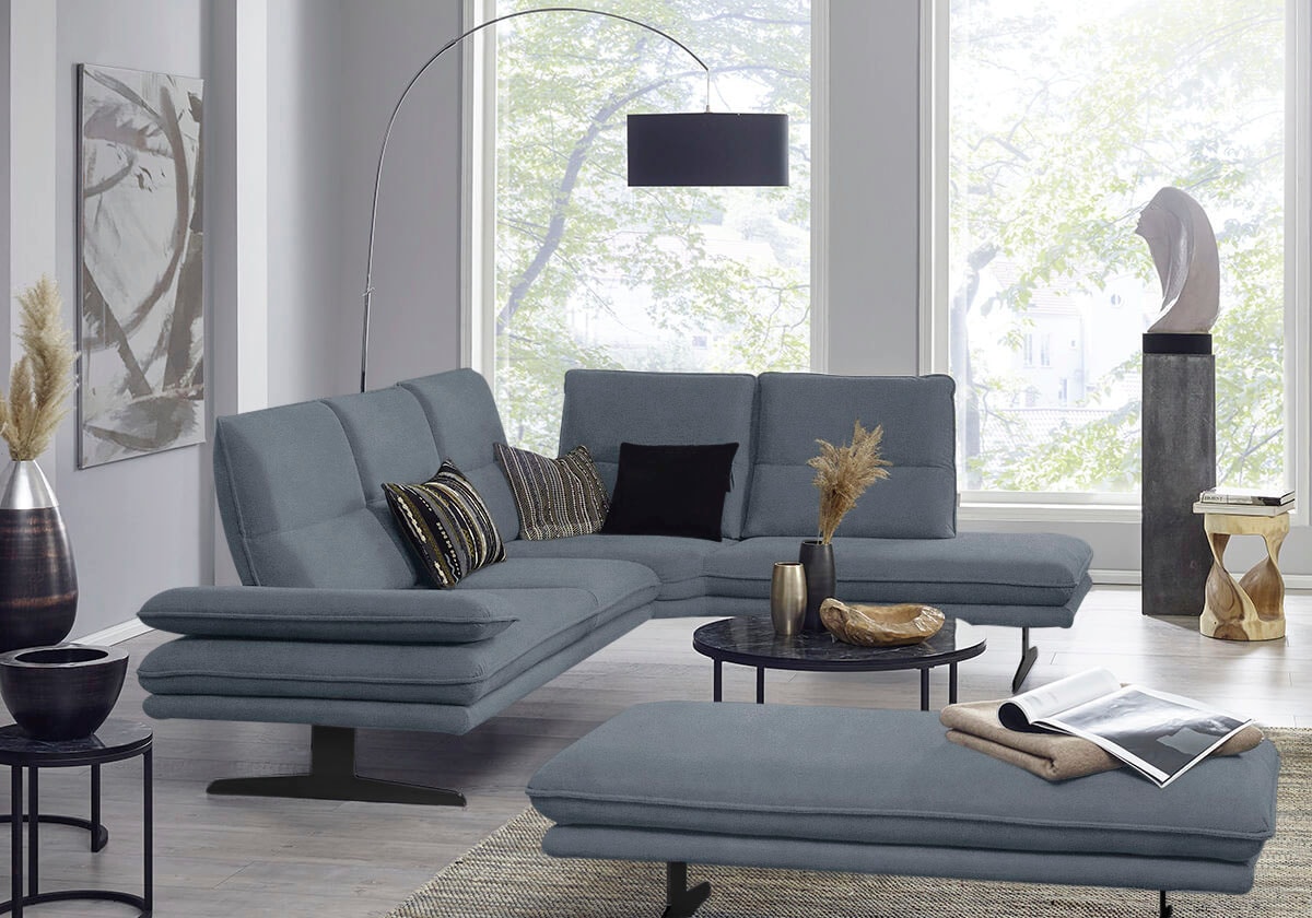 W.SCHILLIG Ecksofa "broadway, Designsofa, mit tollem Sitzkomfort, L-Form" S günstig online kaufen