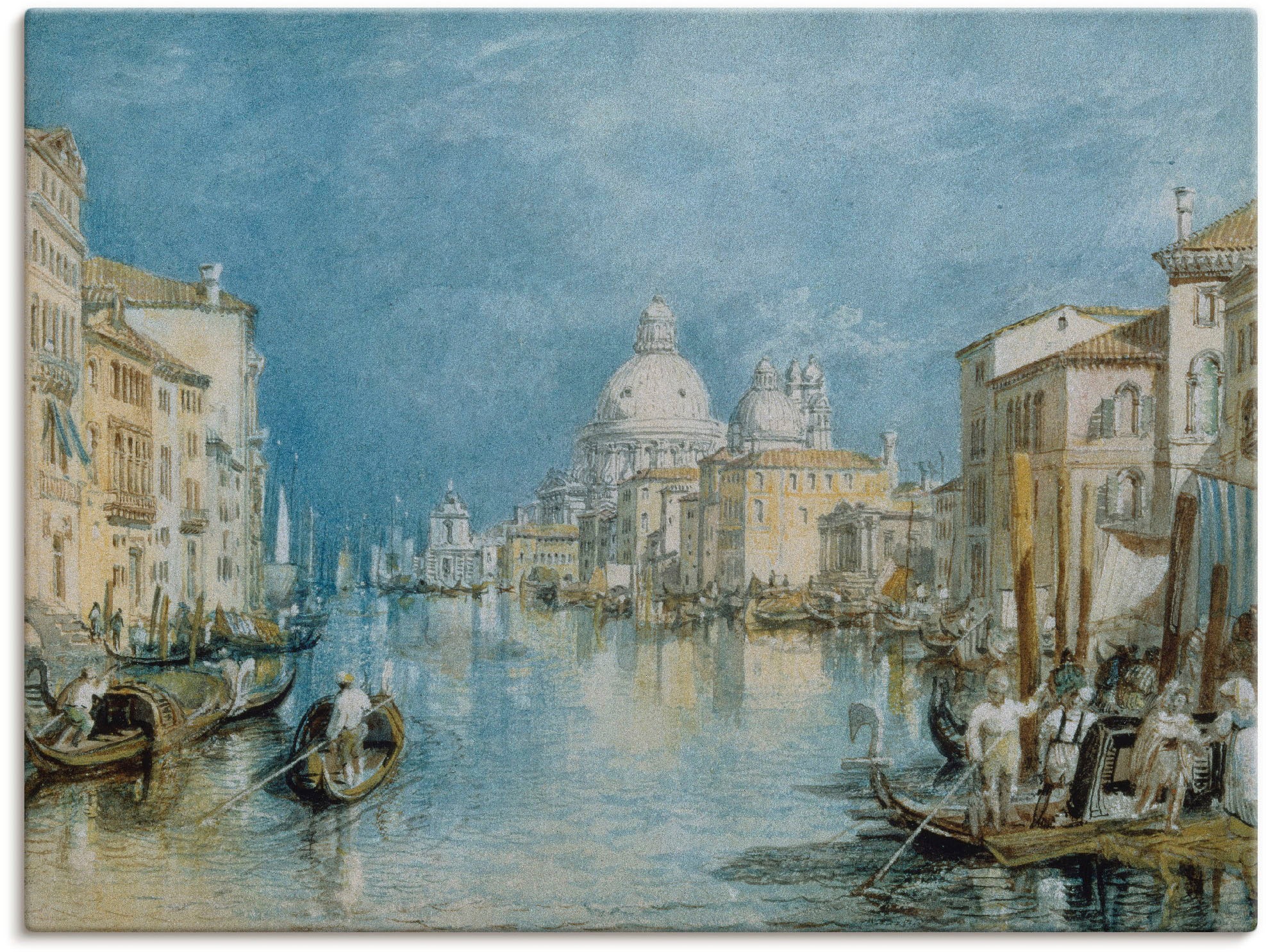 Artland Wandbild »Venedig, Canale Grande.« Italien 1 Stk. tlg. auf Holzrahm günstig online kaufen