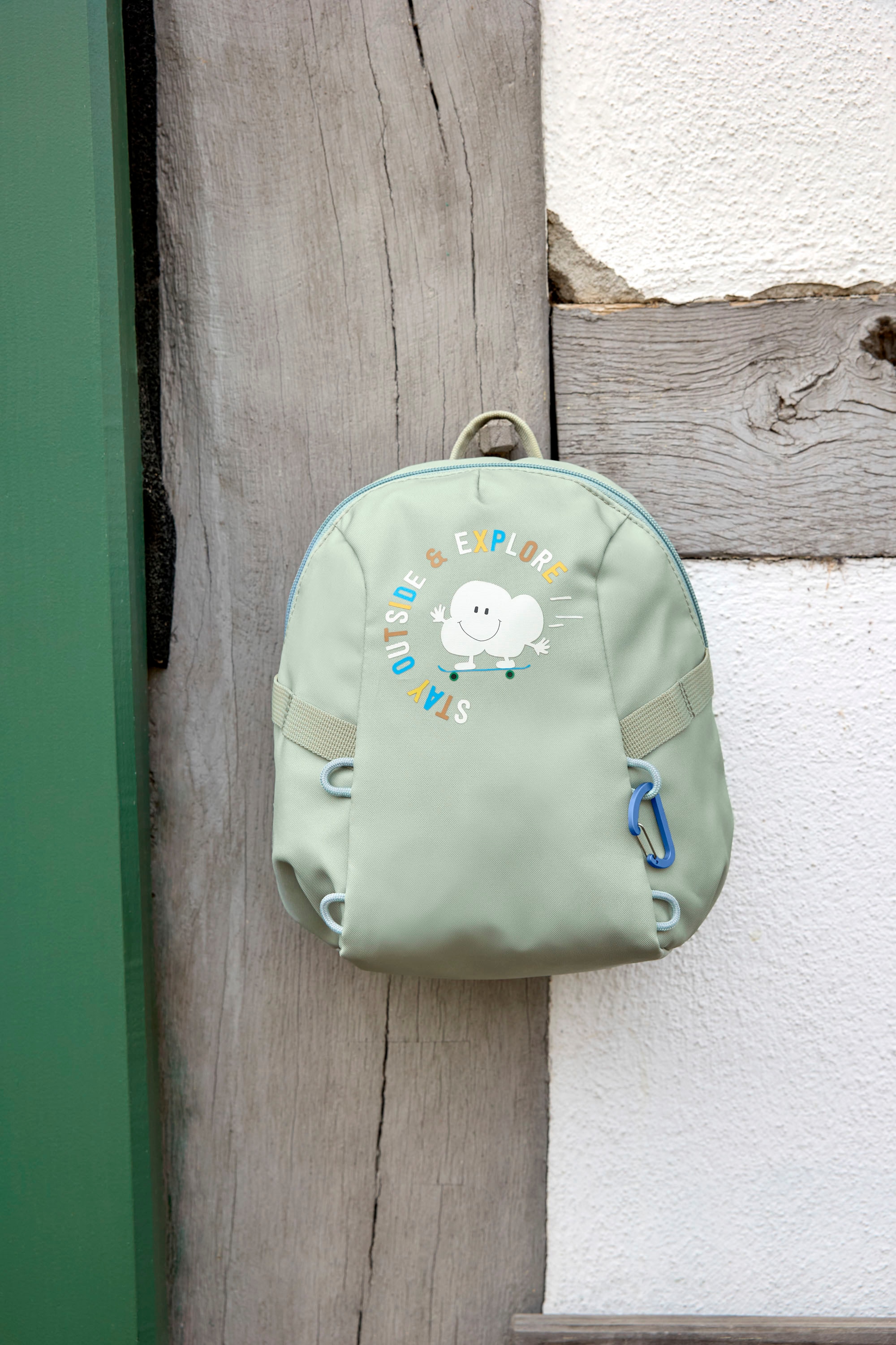 LÄSSIG Kinderrucksack »Tiny Backpack Outdoor Cloud light khaki«