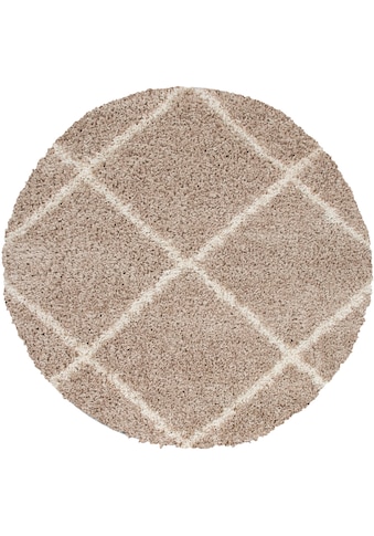 Home affaire Hochflor-Teppich »Kalmarova«, rund, 45 mm Höhe, Sehr weicher Flor, Wohnzimmer kaufen Home affaire Hochflor-Teppich »Kalmarova«, rund, 45 mm Höhe, Sehr weicher Flor, Wohnzimmer kaufen