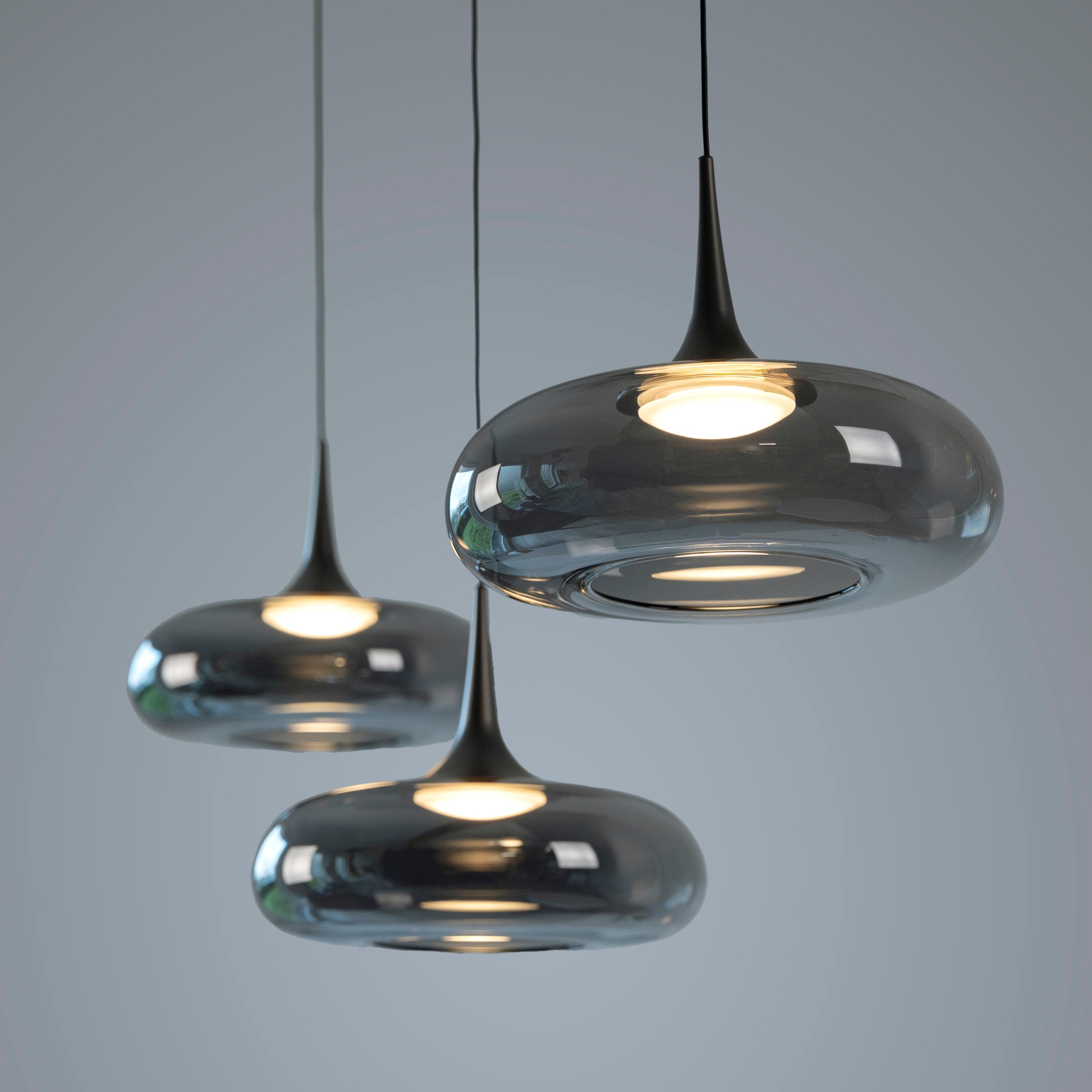 SCHÖNER WOHNEN-Kollektion LED Pendelleuchte »POSH« LED-Board 1 Stk. Warmweiß SCHÖNER WOHNEN Kollektion, SimplyDim, Memoryfunktion, Comfort-Lift