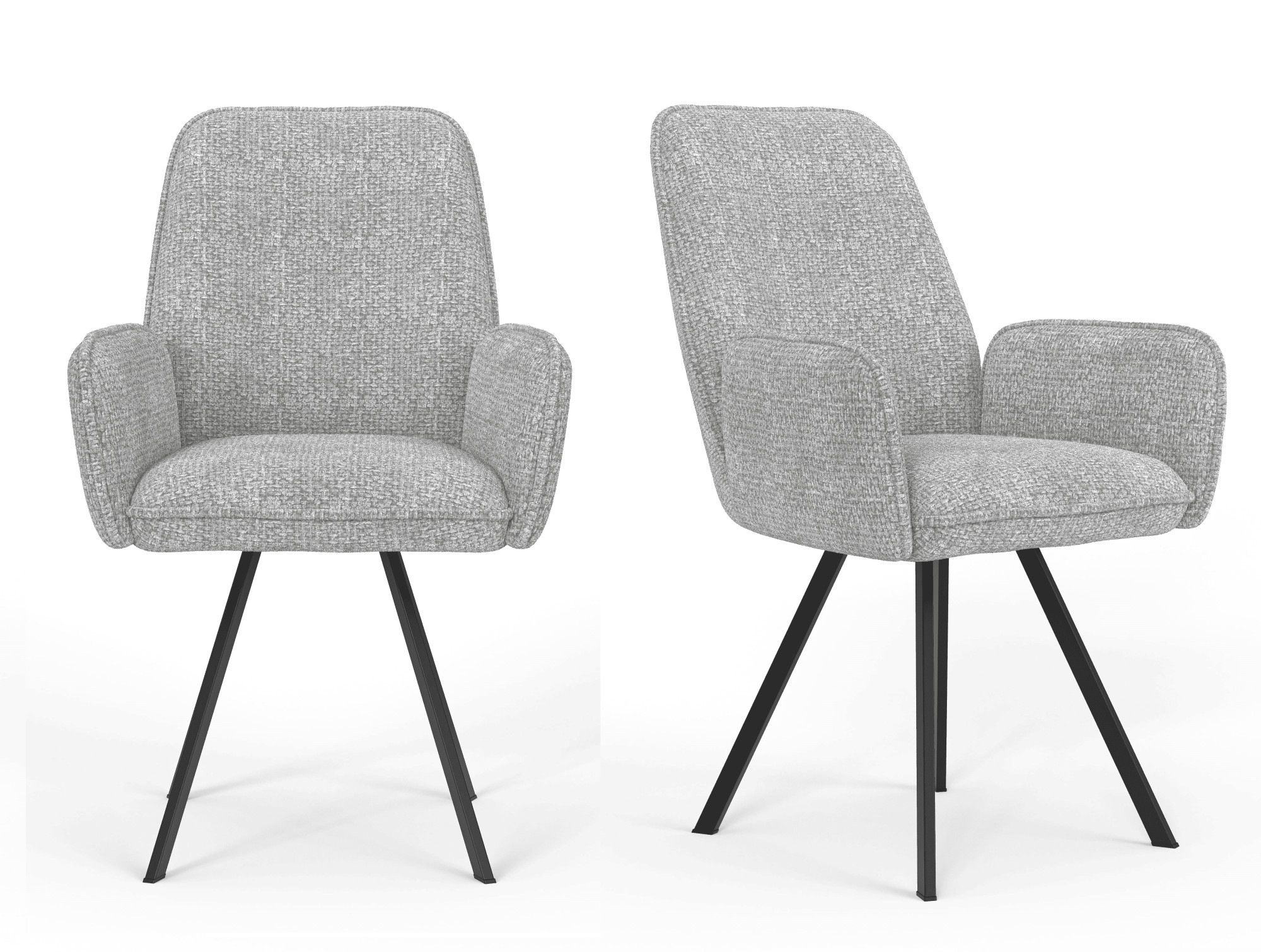 Home affaire Armlehnstuhl »Mily Esszimmerstuhl, Polstersessel, Wohnstuhl, E günstig online kaufen