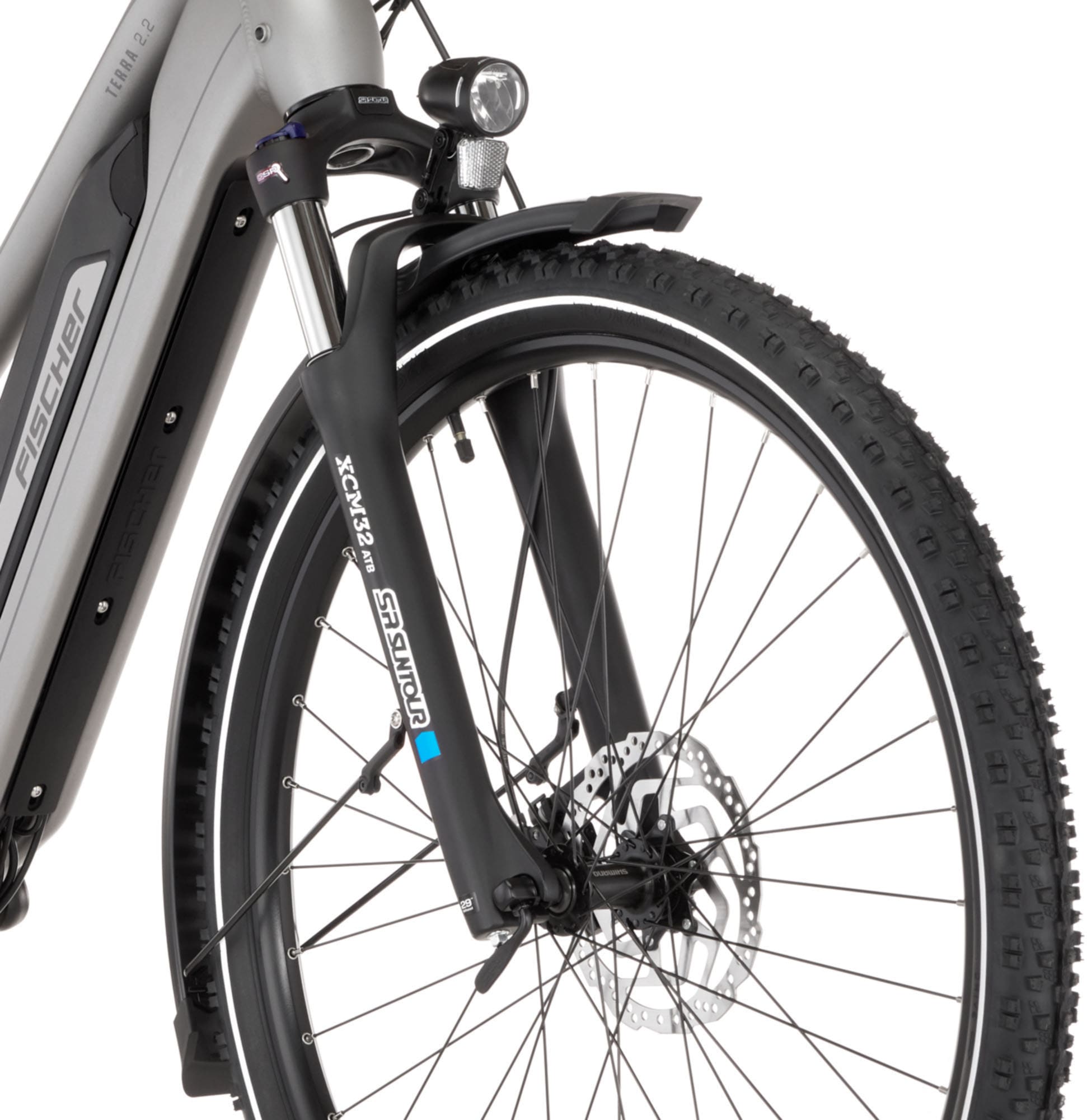 FISCHER Fahrrad »TERRA 2.2 459« 8 Gang Shimano ACERA Schaltwerk Heckmotor mit Akku-Ladegerät;mit Werkzeug, 