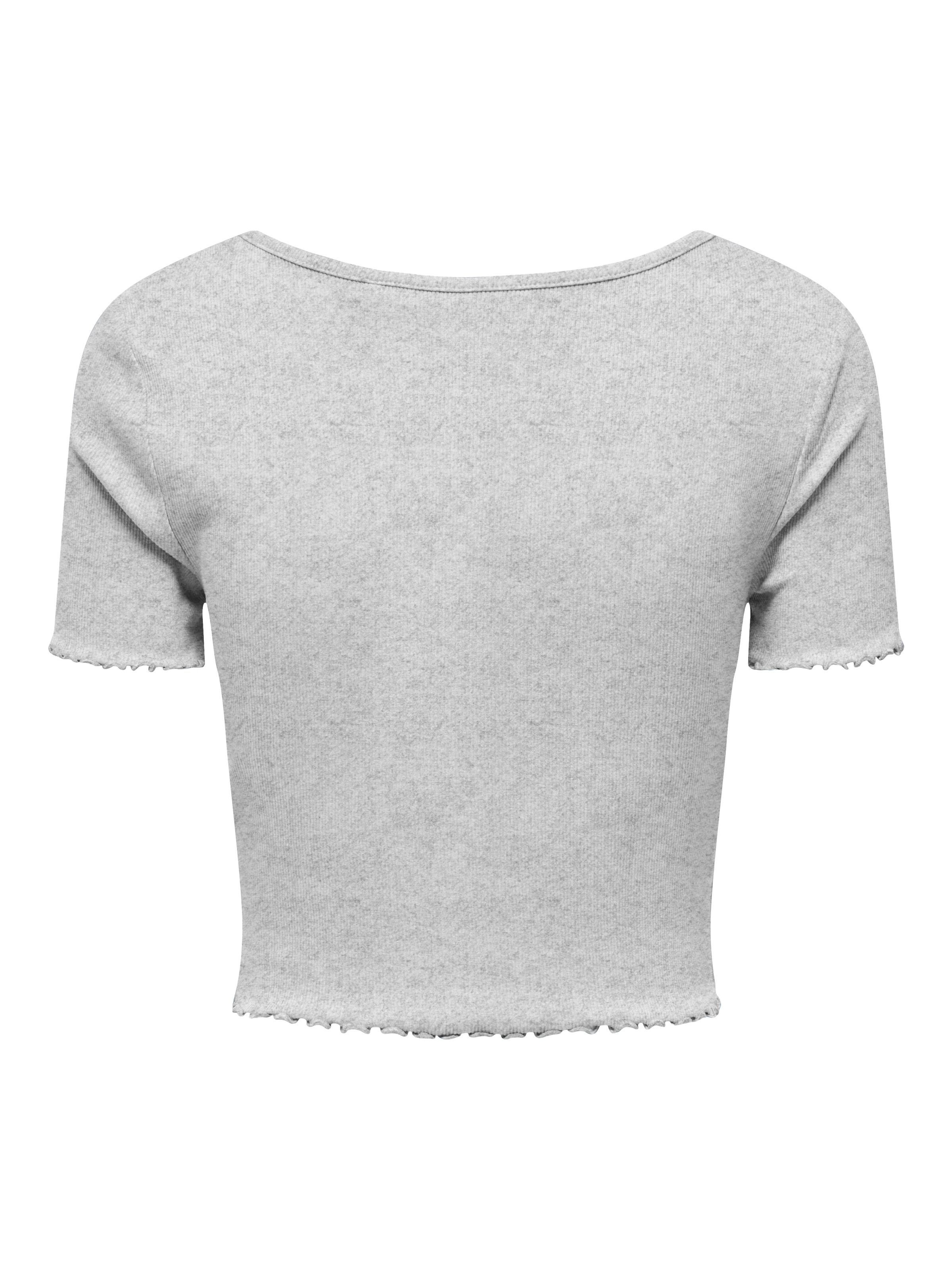 ONLY Kurzarmshirt »ONLBETTY S/S V-NECK TOP CC JRS«