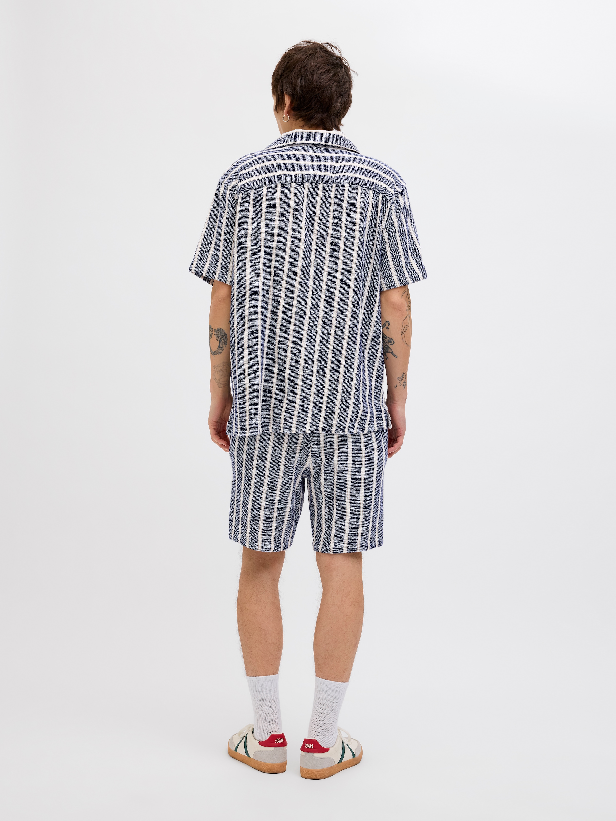 Jack & Jones Shorts »JPSTJAIDEN COBA STRIPE JOG SHORT SRT SN«