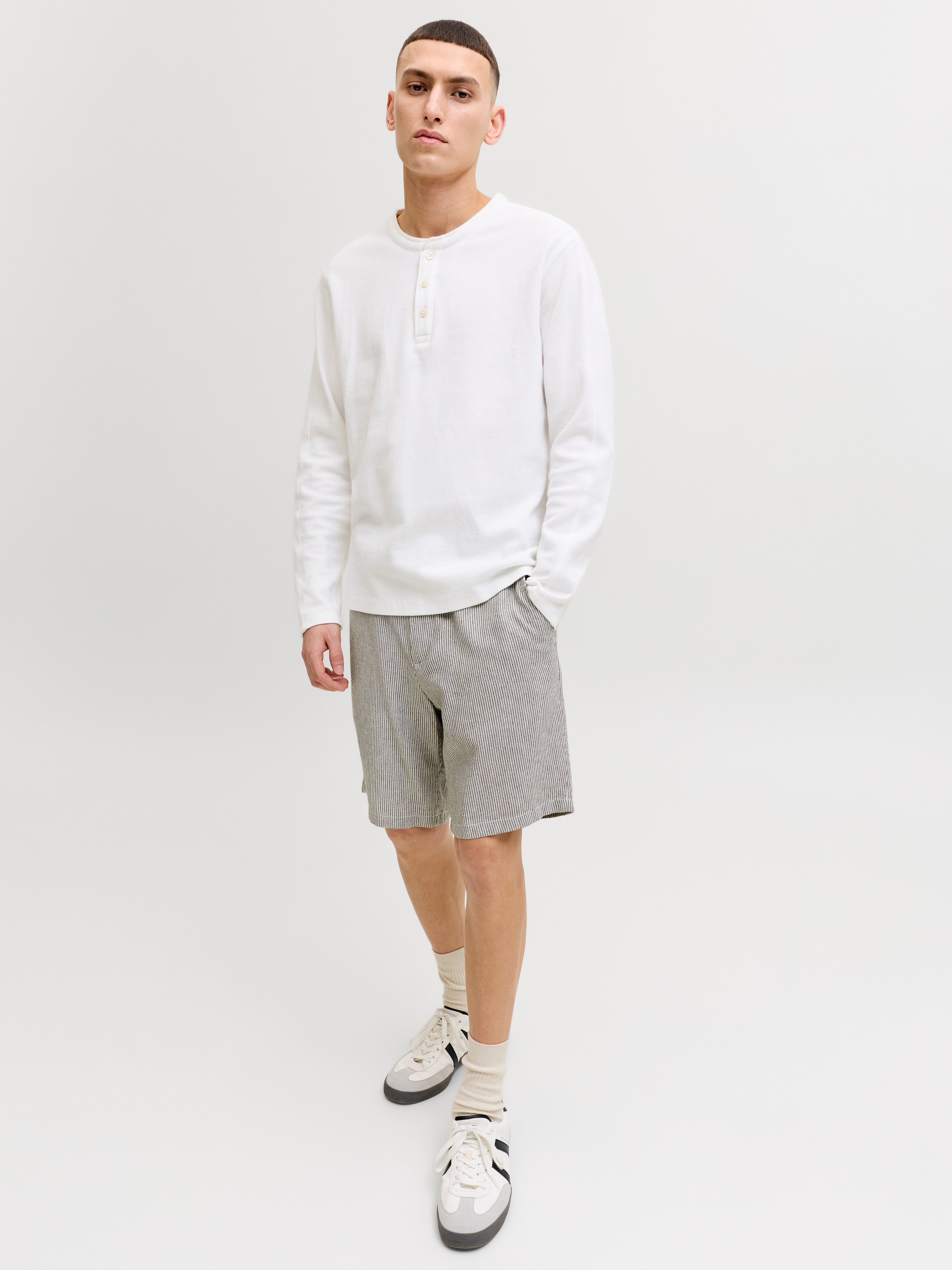 Jack & Jones Chinoshorts »JPSTACE MYKONOS LINEN BLEND SHORTS SRT«