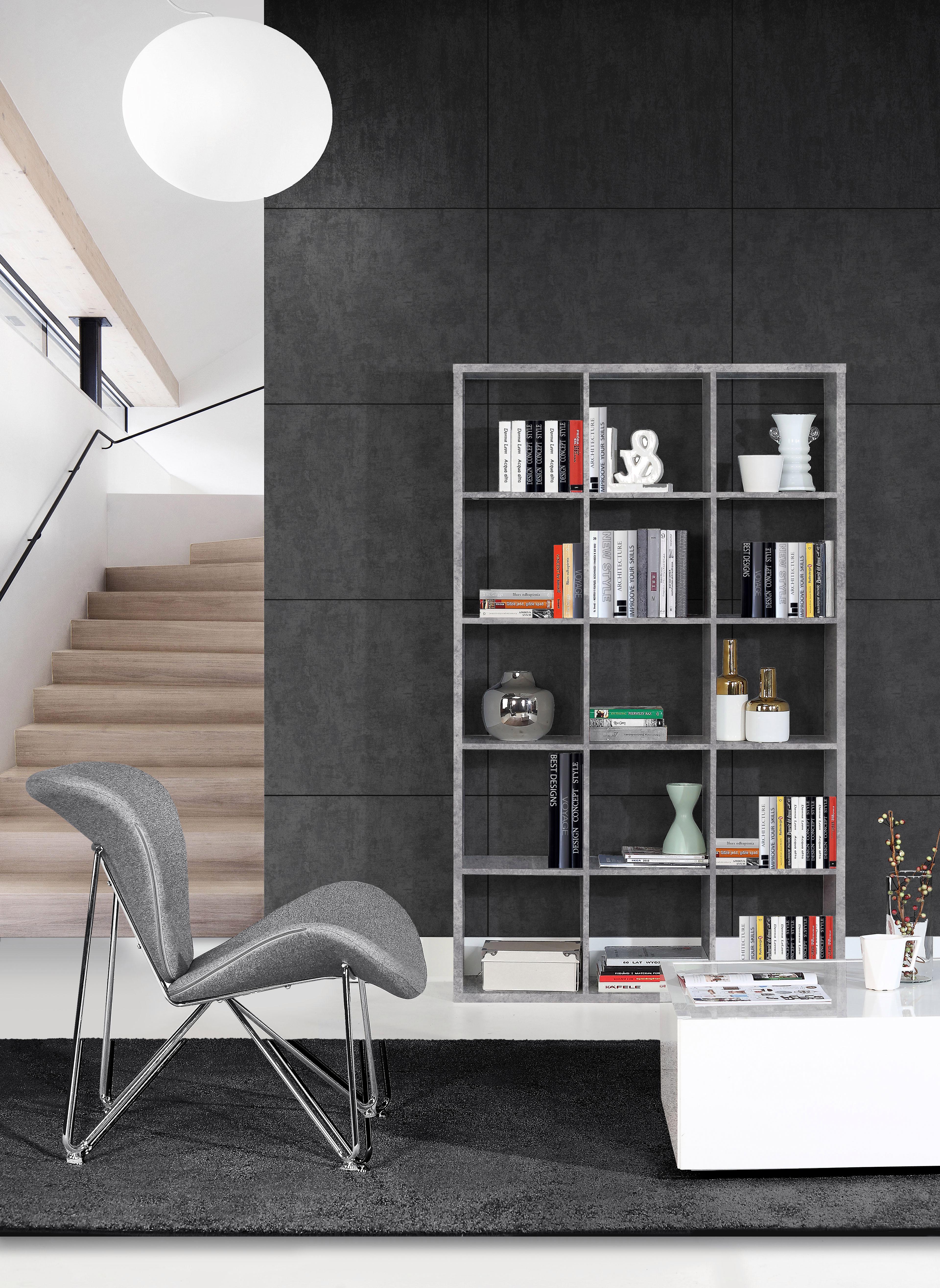 FORTE Standregal »Mauro, Raumteiler, sorgt für Stil und Ordnung« B/H/T ca: günstig online kaufen