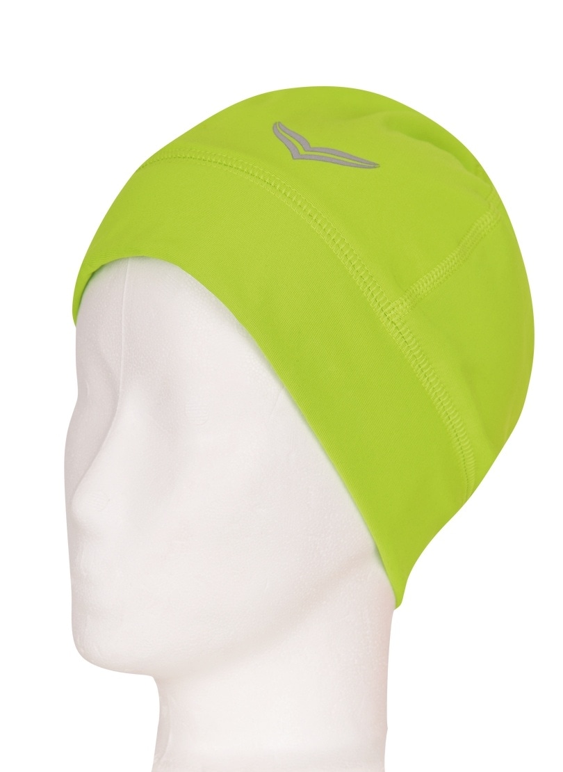 Trigema Strickmütze »TRIGEMA Mütze mit reflektierendem Logo« 1 Stk. tlg.