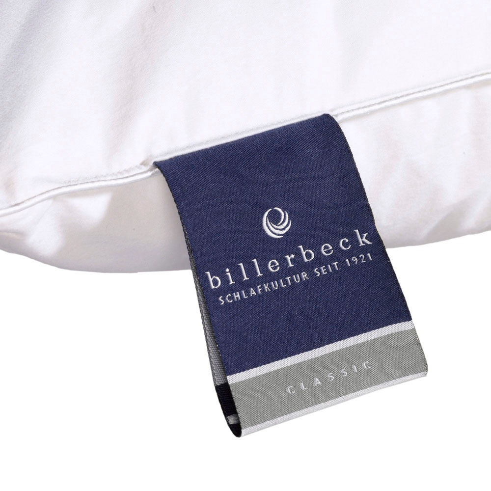 billerbeck Nackenstützkissen »Novum«, Allergiker freundlich (Hausstauballergiker), Füllung: viscoelastischem High-Tech-Schaum (Polyurethan), Bezug: Samtweiches Microfaser-Gewebe (100% Polyester), versteppt mit AIRSOFT®clean (100% Polyester), (1 St.)