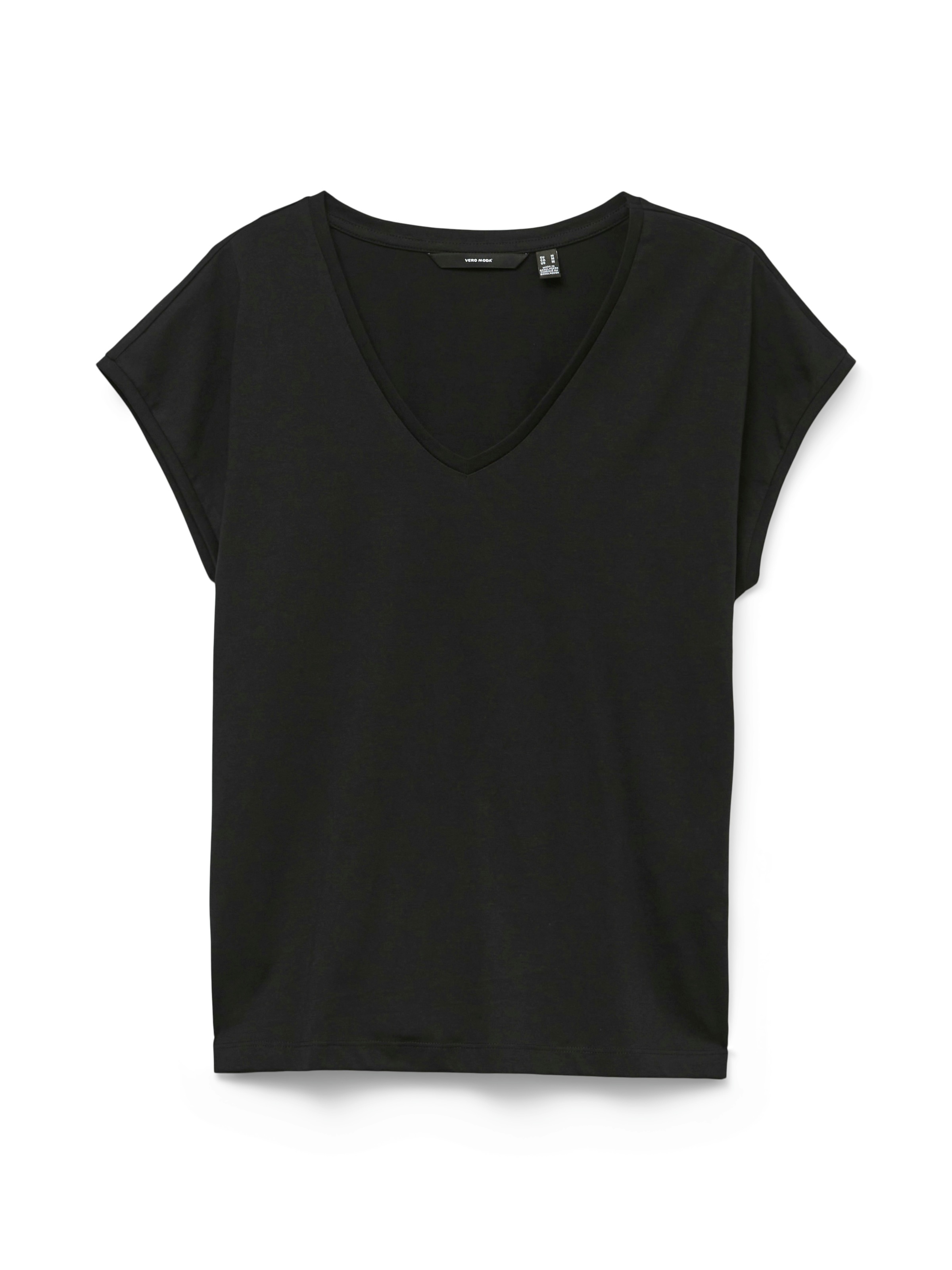 Vero Moda Kurzarmshirt »VMLUNA SS V-NECK TEE JRS NOOS«