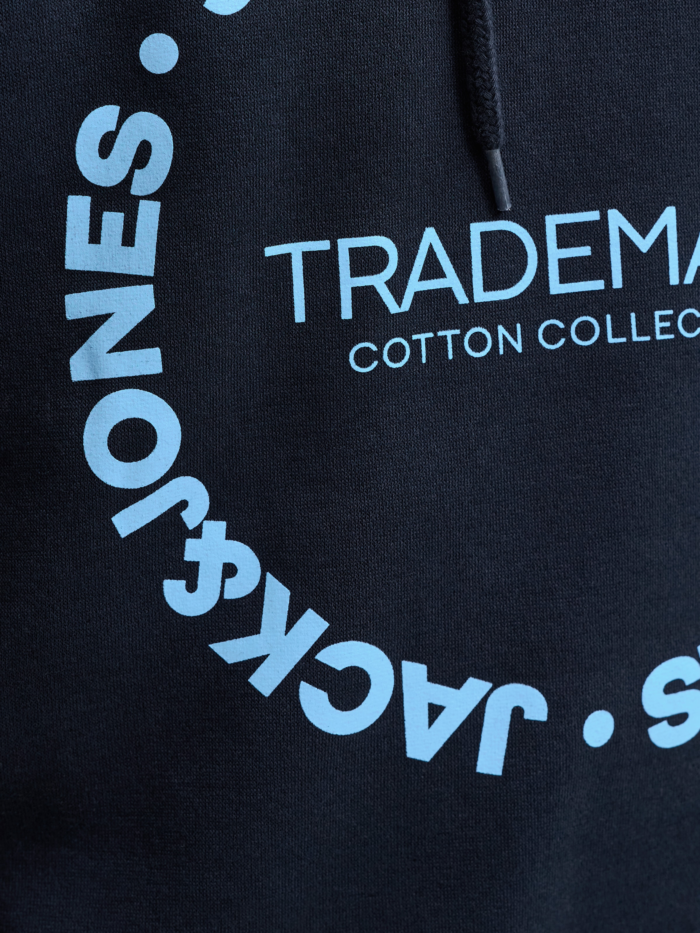 Jack & Jones PlusSize Kapuzensweatshirt »JJBENSON SWEAT HOOD PLS«, Materialmix, regular fit
