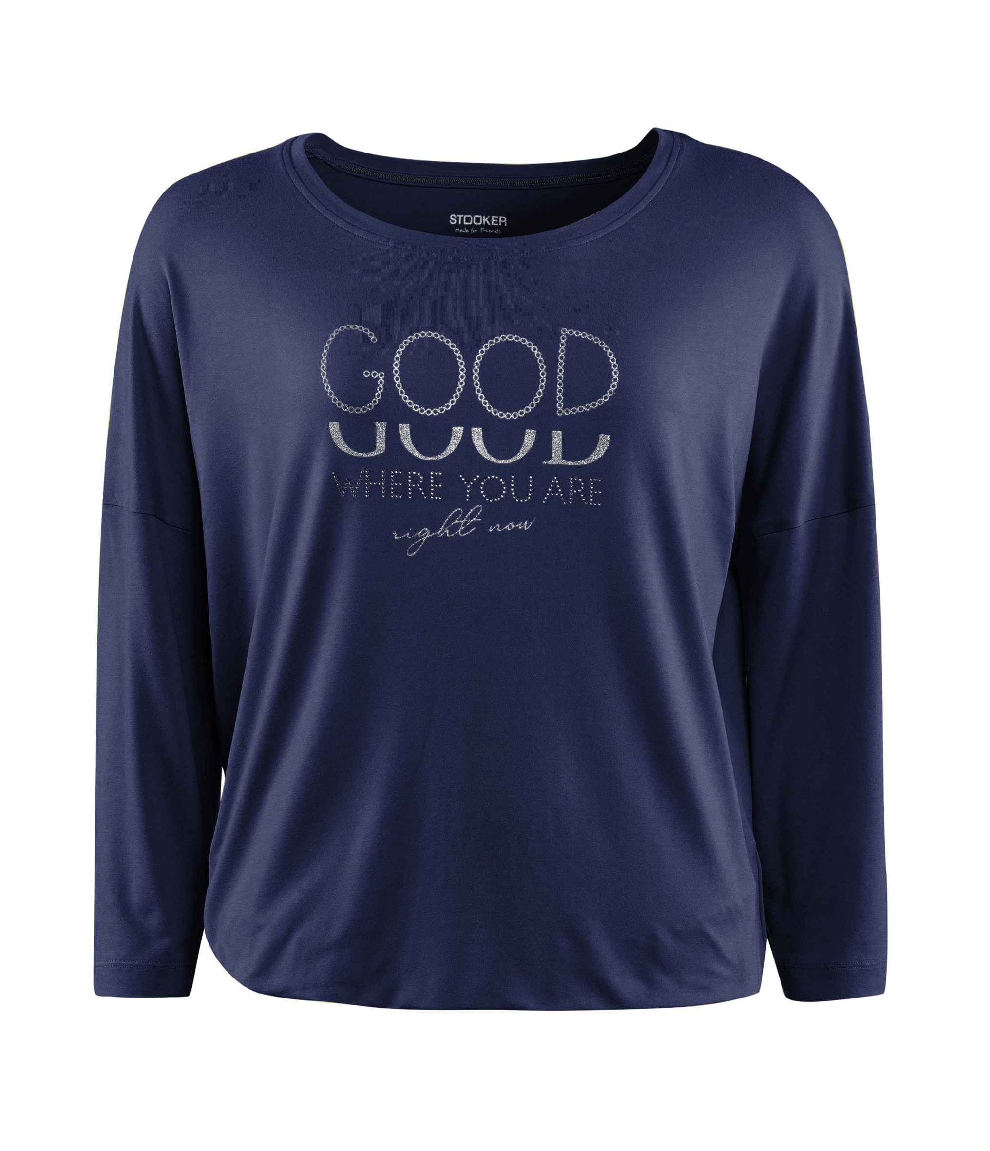 STOOKER WOMEN 3/4-Arm-Shirt »STCLEA T-Shirt 3/4-Arm«, Regular Fit T-Shirt Spitzen- Shirt für Damen