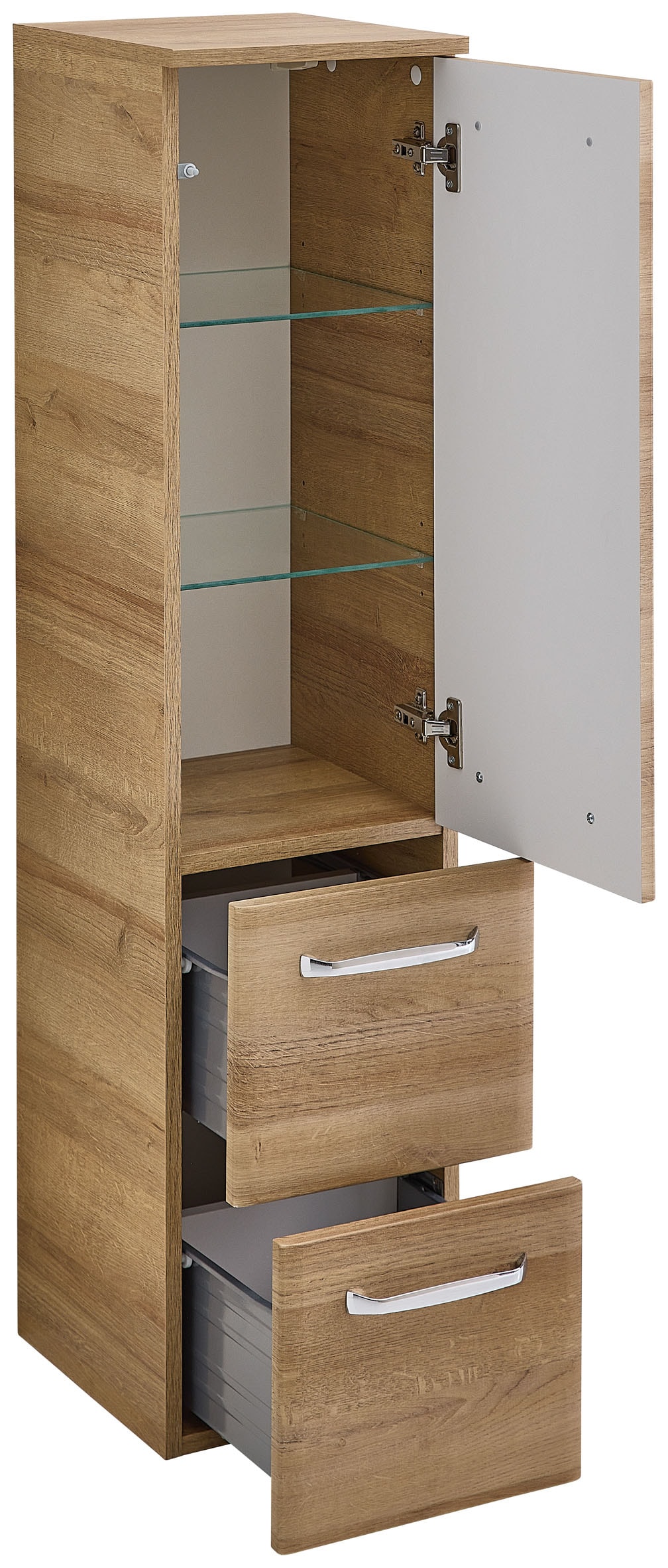 Saphir Midischrank »Quickset 318, mit 1 Tür, 2 Auszüge, 30cm breit« 1 Stk. tlg.