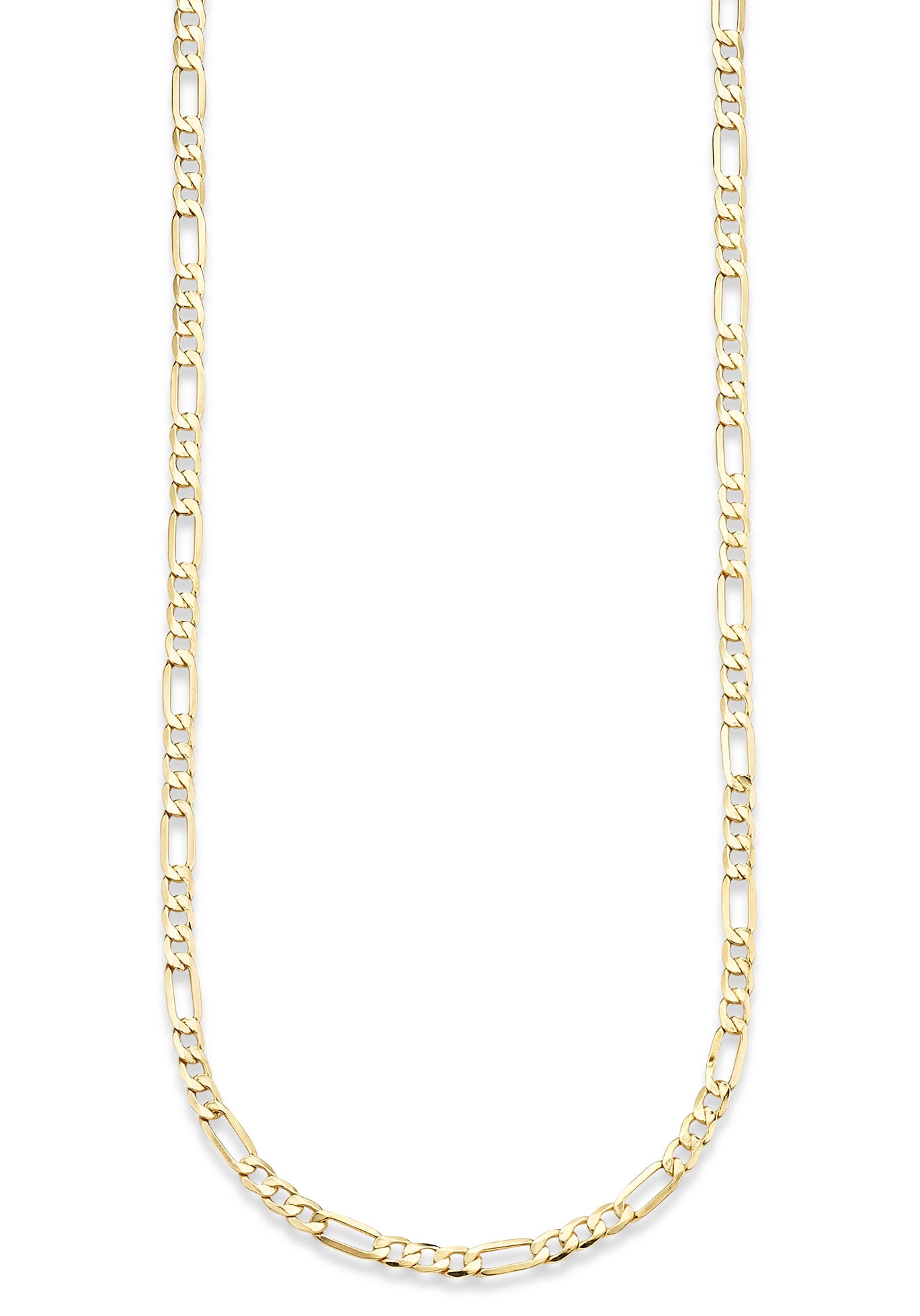 Bruno Banani Kette ohne Anhänger »Schmuck Geschenk, Halskette Figarokette  Gold 333«, Made in Germany im Online-Shop bestellen | Goldarmbänder