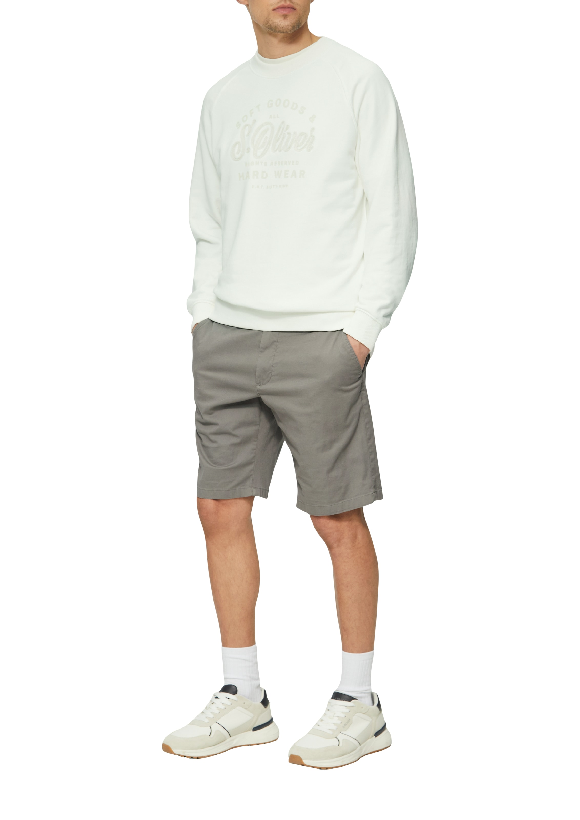 s.Oliver Sweater, mit Logo-Druck