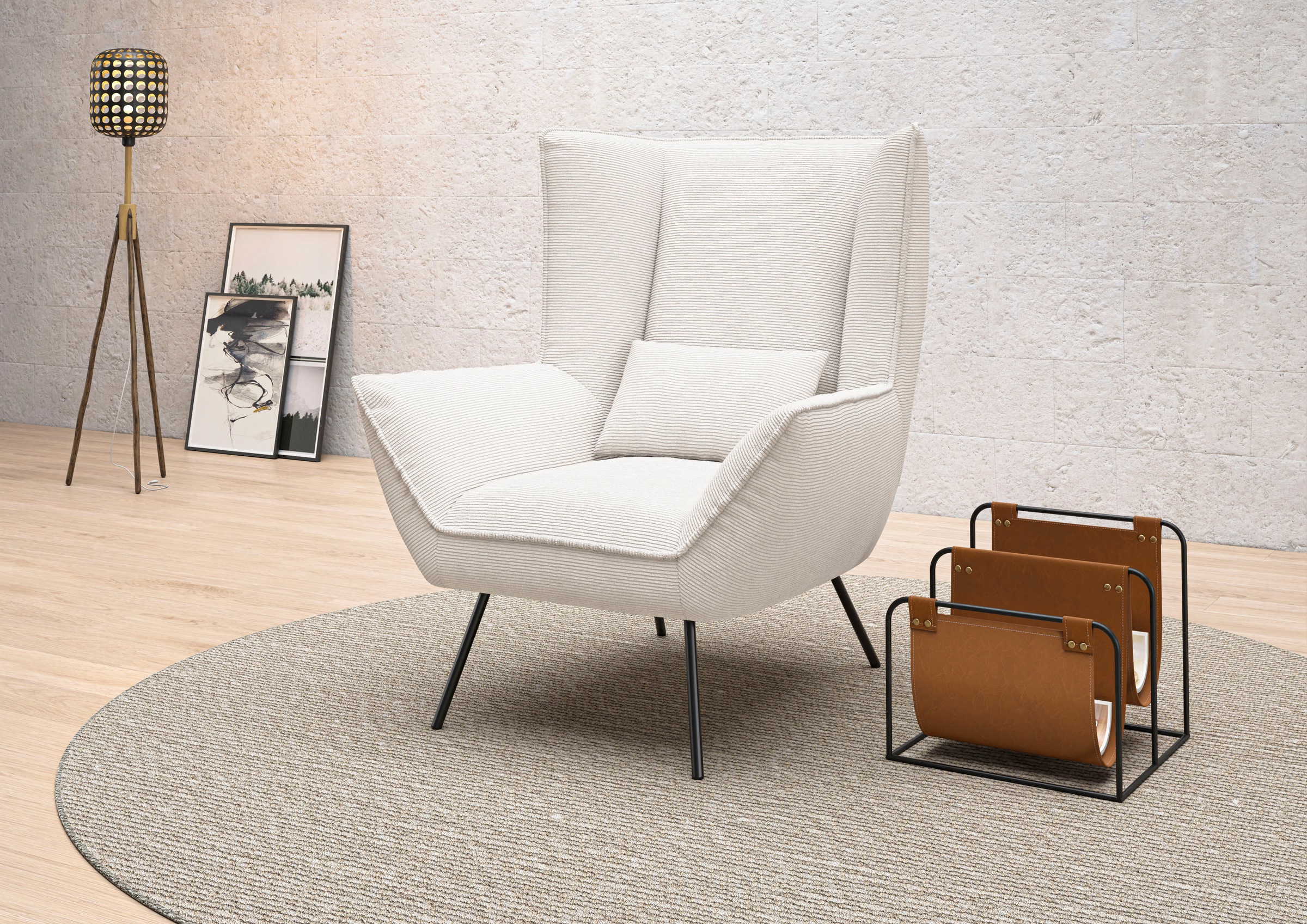 Home affaire Sessel »Kilrea Relaxsessel, Ohrensessel« Extra hohe Rückenlehn günstig online kaufen