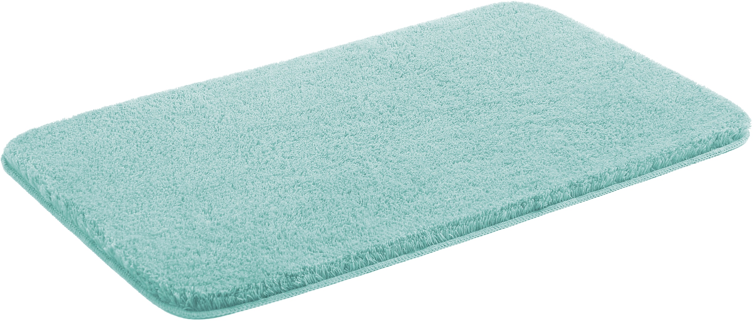 my home Badematte »Merida, Badvorleger, Badezimmer Teppich«, rutschhemmend beschichtet, fußbodenheizungsgeeignet-schnell trocknend-strapazierfähig, Badteppich, Uni Farben, rechteckig, rund & als 2-tlg. Set erhältlich