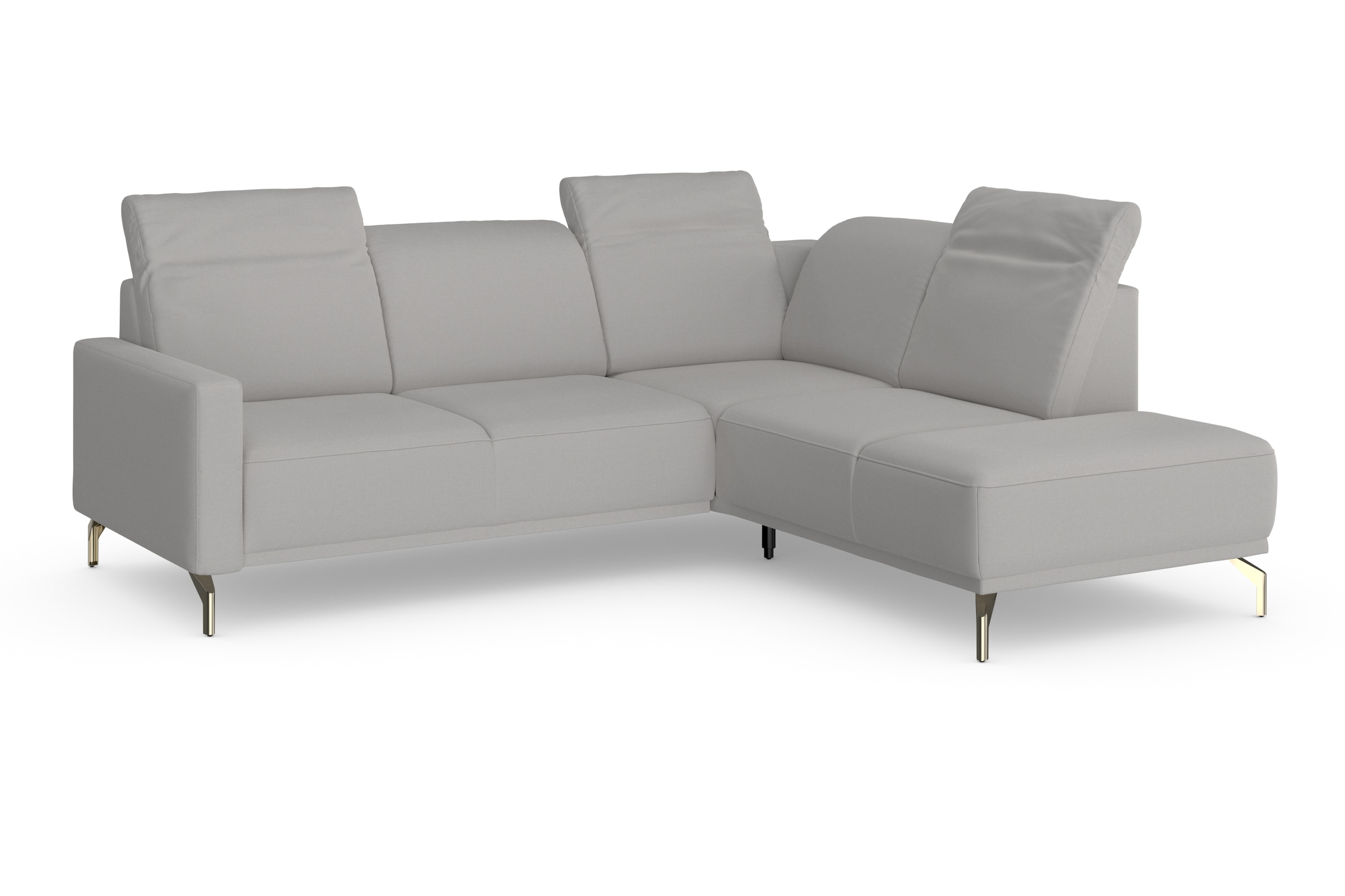 sit&more Ecksofa »Bailando L-Form«, wahlweise mit Kopfteilverstellung und Vorziehsitz, motorisch