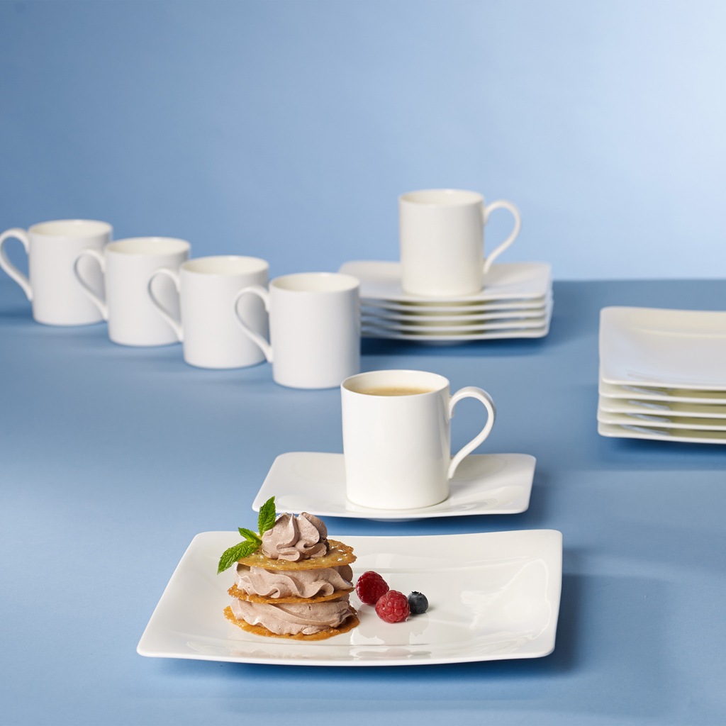 Villeroy & Boch Tasse »Kaffeetassen mit Untertassen Modern Grace 170 ml 6er günstig online kaufen