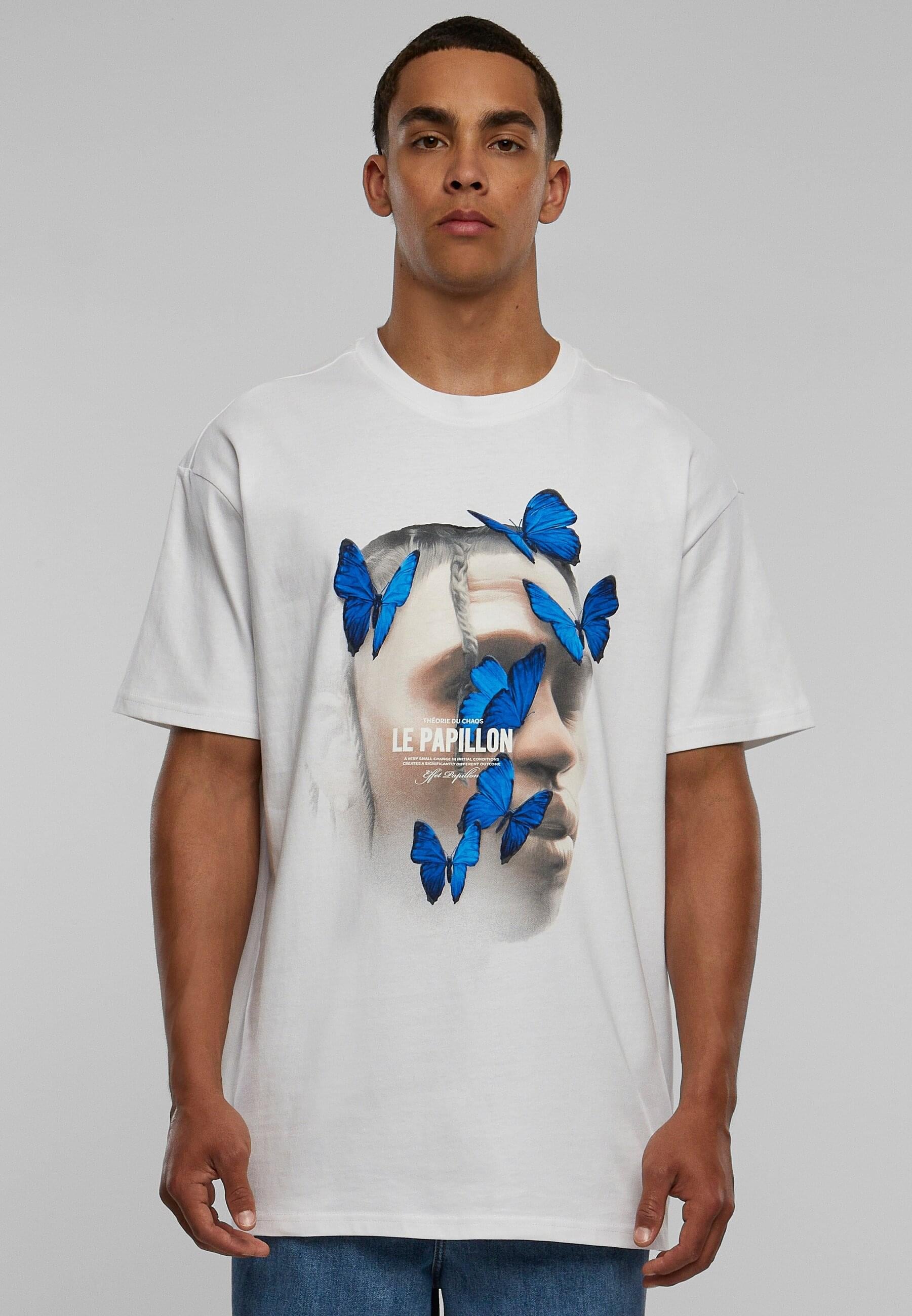 Upscale by Mister Tee Kurzarmshirt »Upscale by Mister Tee Herren Le Papillon Oversize Tee« 1 Stk.