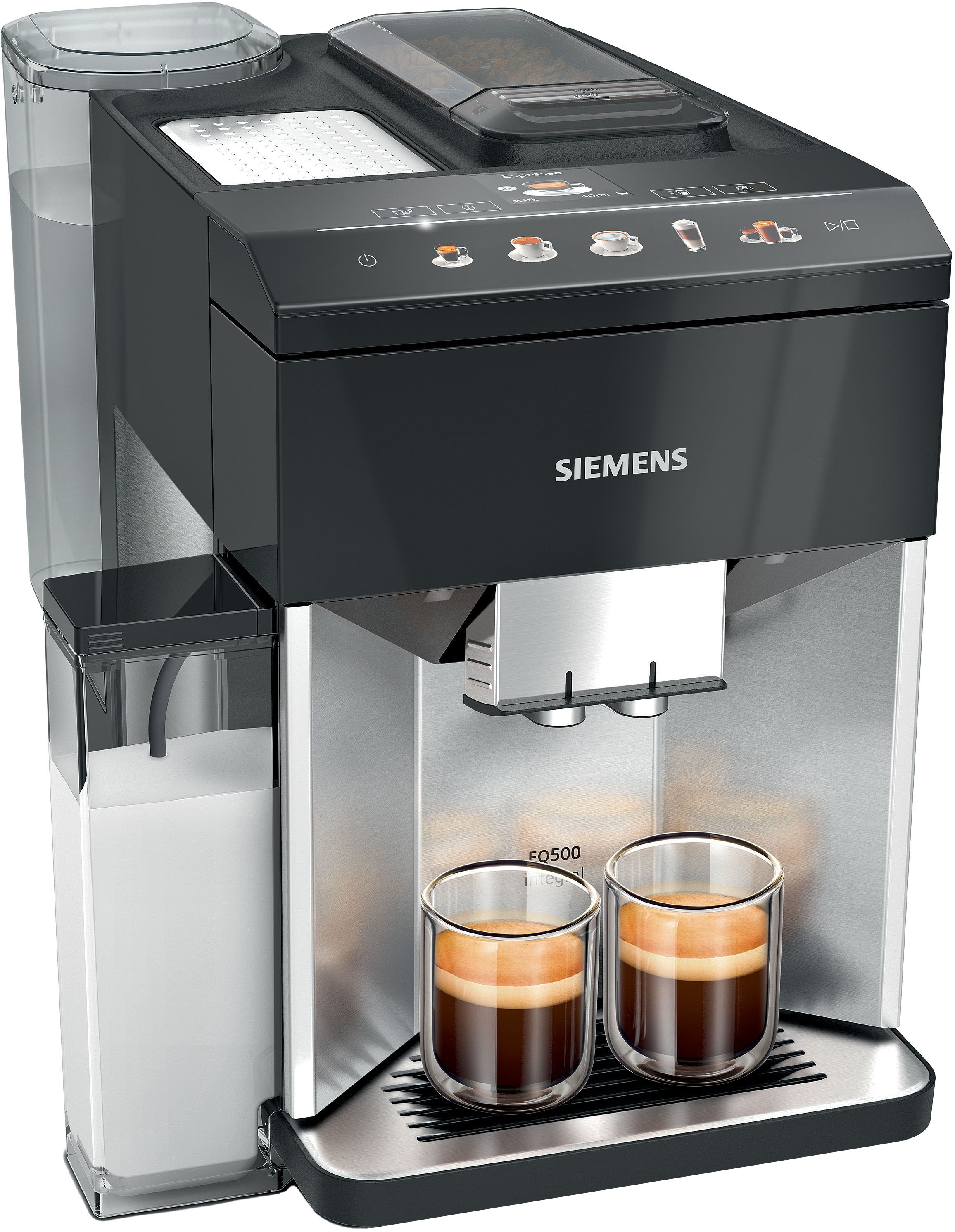 Kaffeevollautomat »EQ500 integral TQ517D03, intuitives Farbdisplay,...