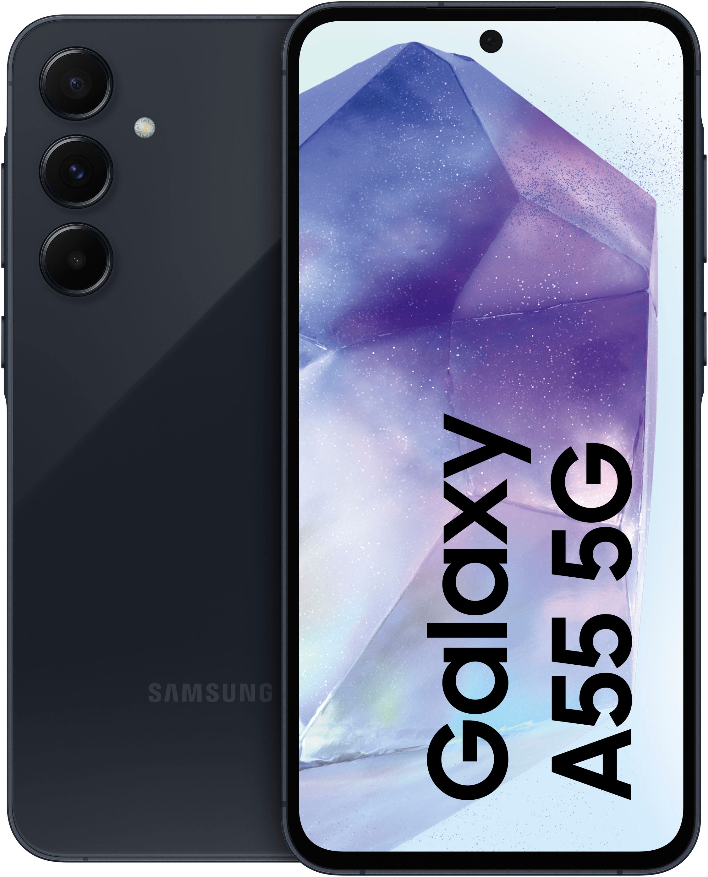 Smartphone »Galaxy A55 5G 128GB«, Marineblau, 16,83 cm/6,6 Zoll, 128 GB Speicherplatz,...